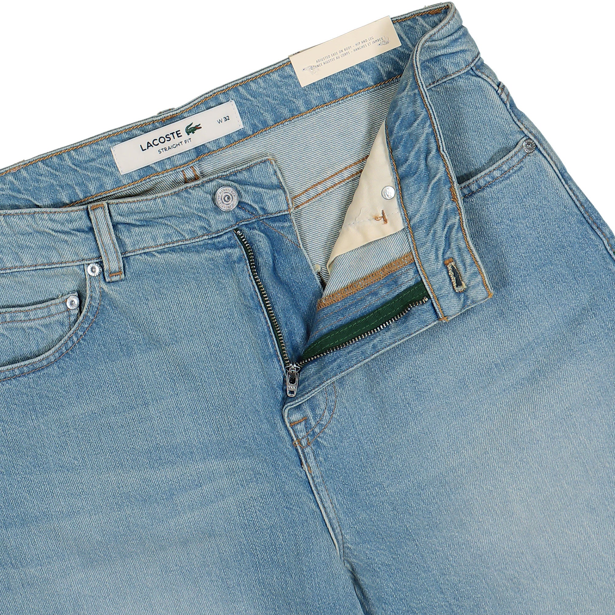 Lacoste Denim Bermuda Shorts Blue Shorts Detailfoto | Overkill