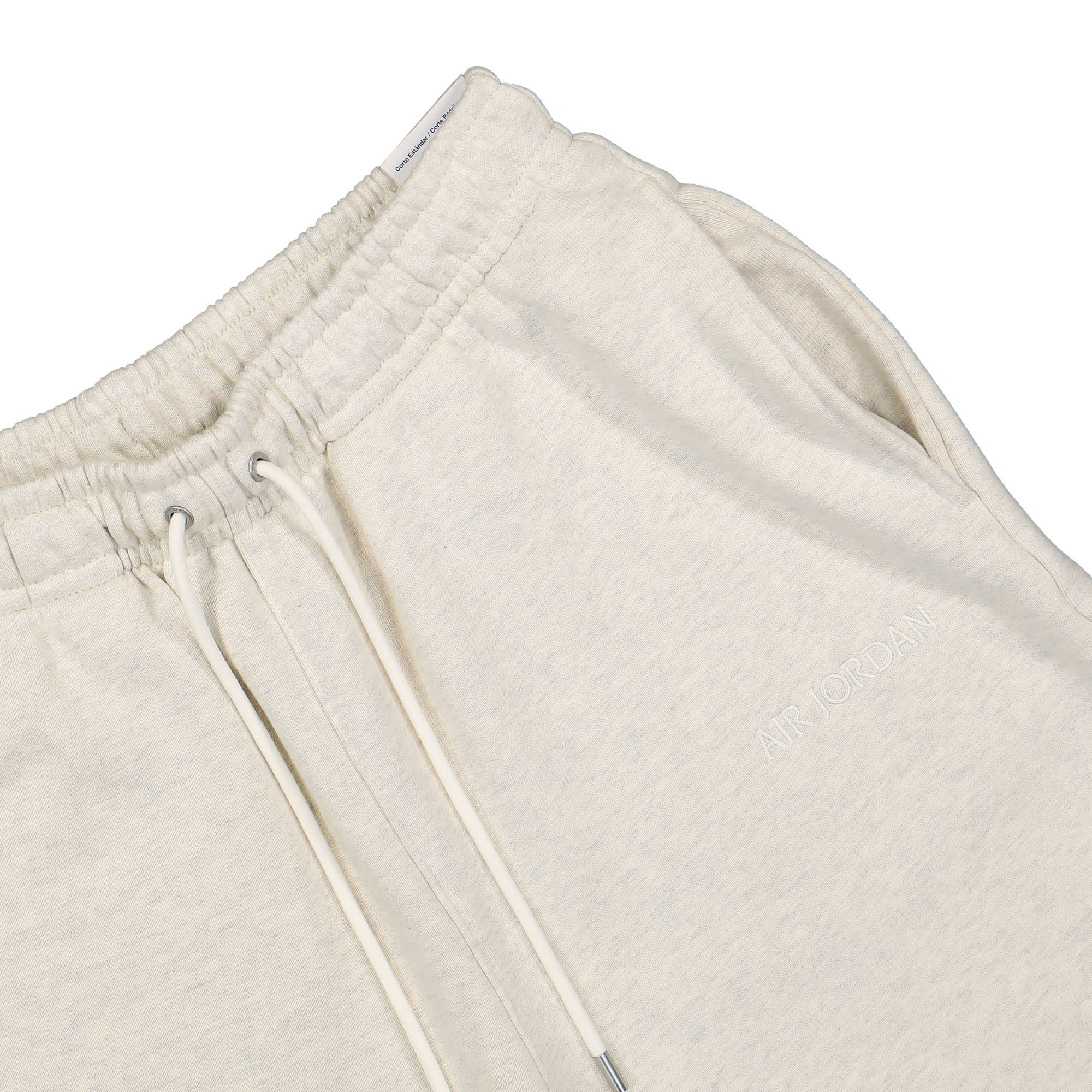 Jordan Air Jordan Wordmark Fleece Short Oatmeal Heather Shorts Detailfoto | Overkill