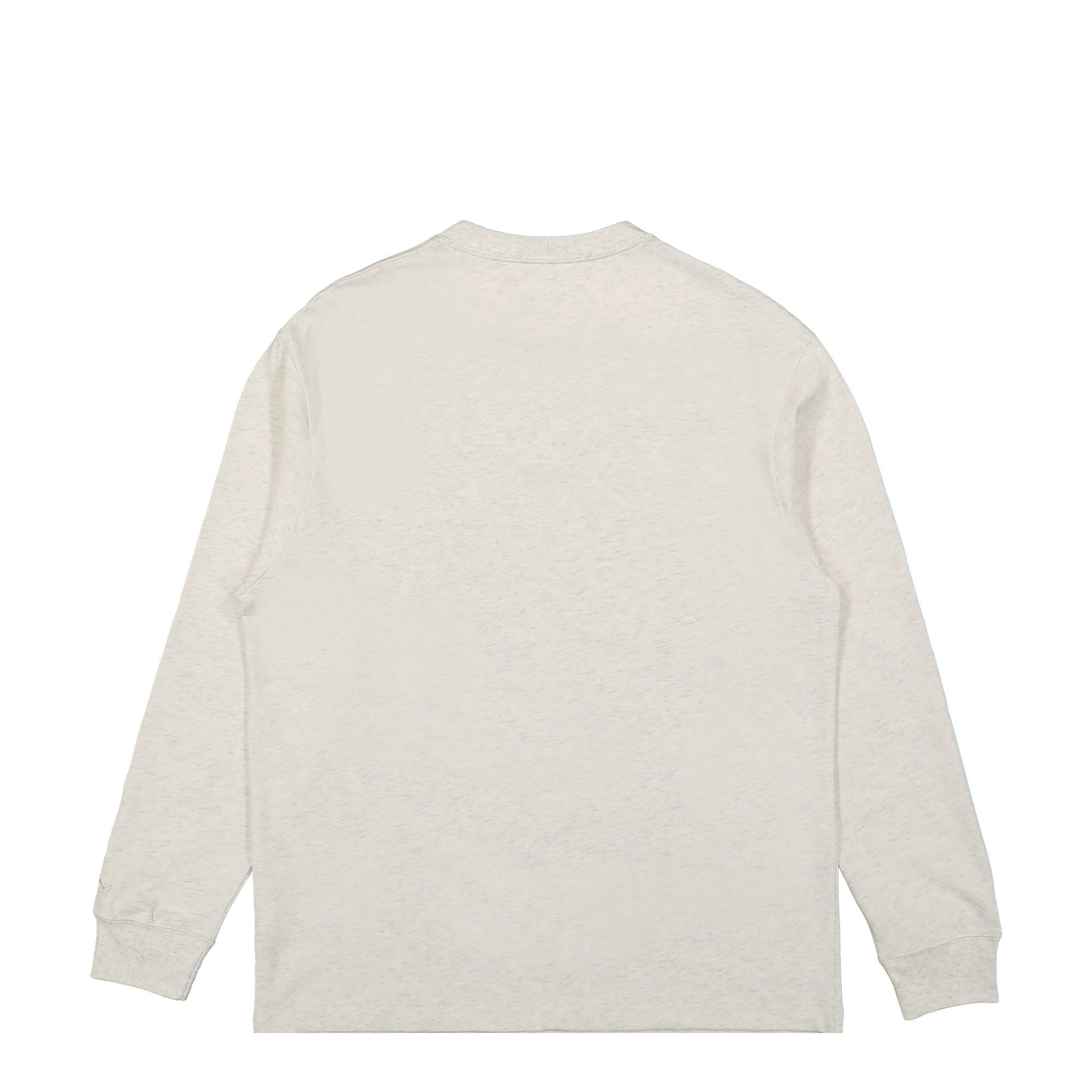 Jordan Air Jordan Wordmark Long Sleeve Tee Oatmeal Heather Longsleeves Material | Overkill