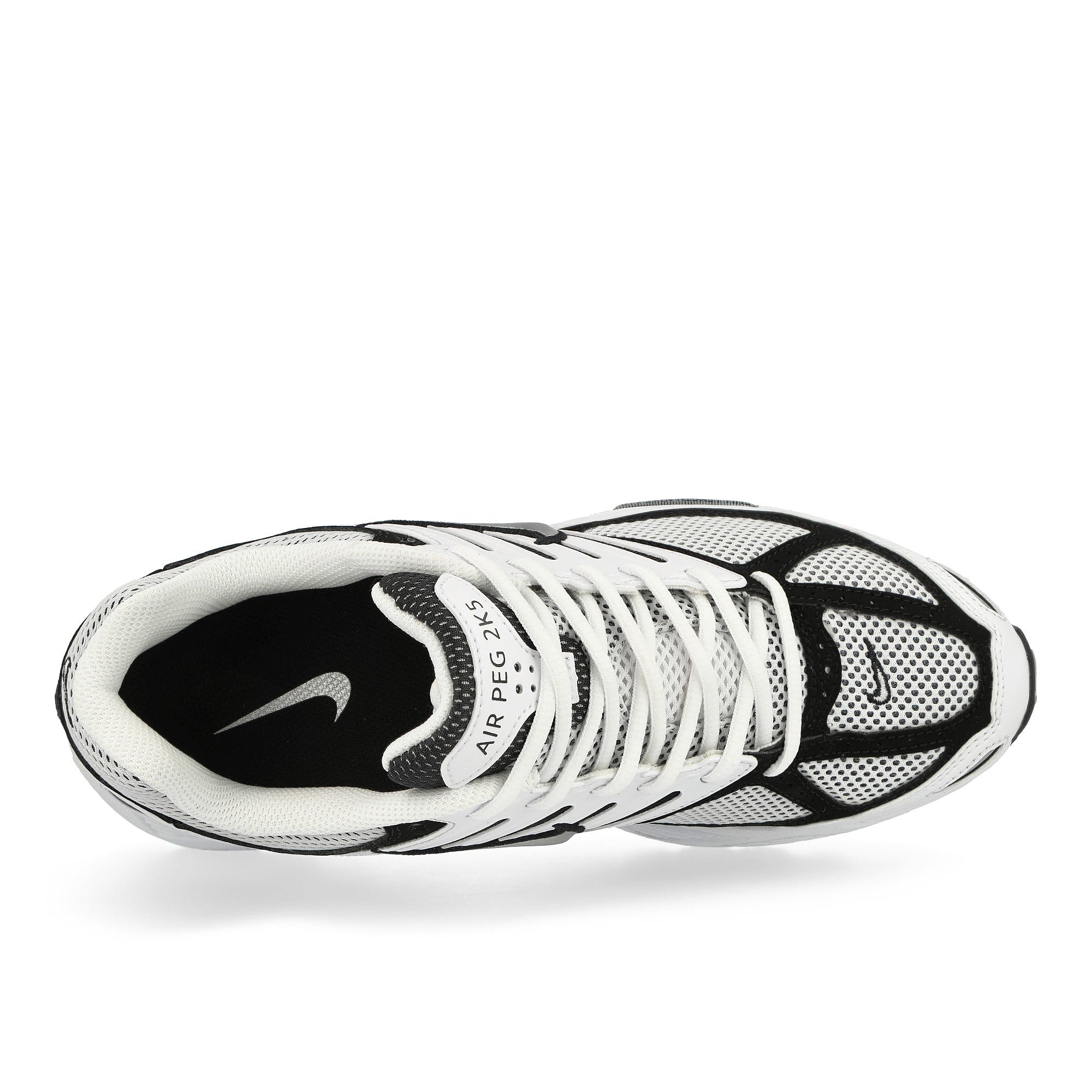 Nike Air Pegasus 2005 White / Metallic Silver - Black Low Top Sneakers Detailfoto | Overkill
