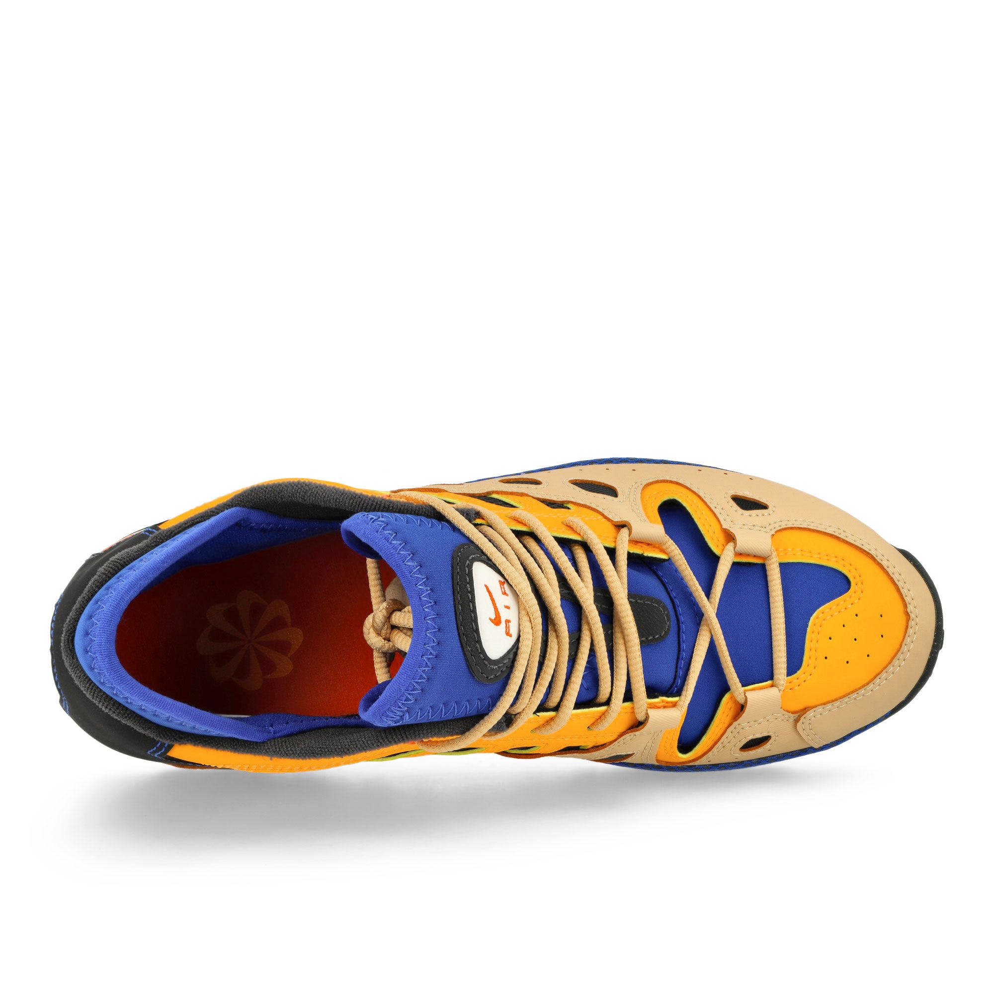 Nike ACG Air Exploraid Hyper Royal / Safety Orange - Laser Orange Low Top Sneakers Detailfoto | Overkill