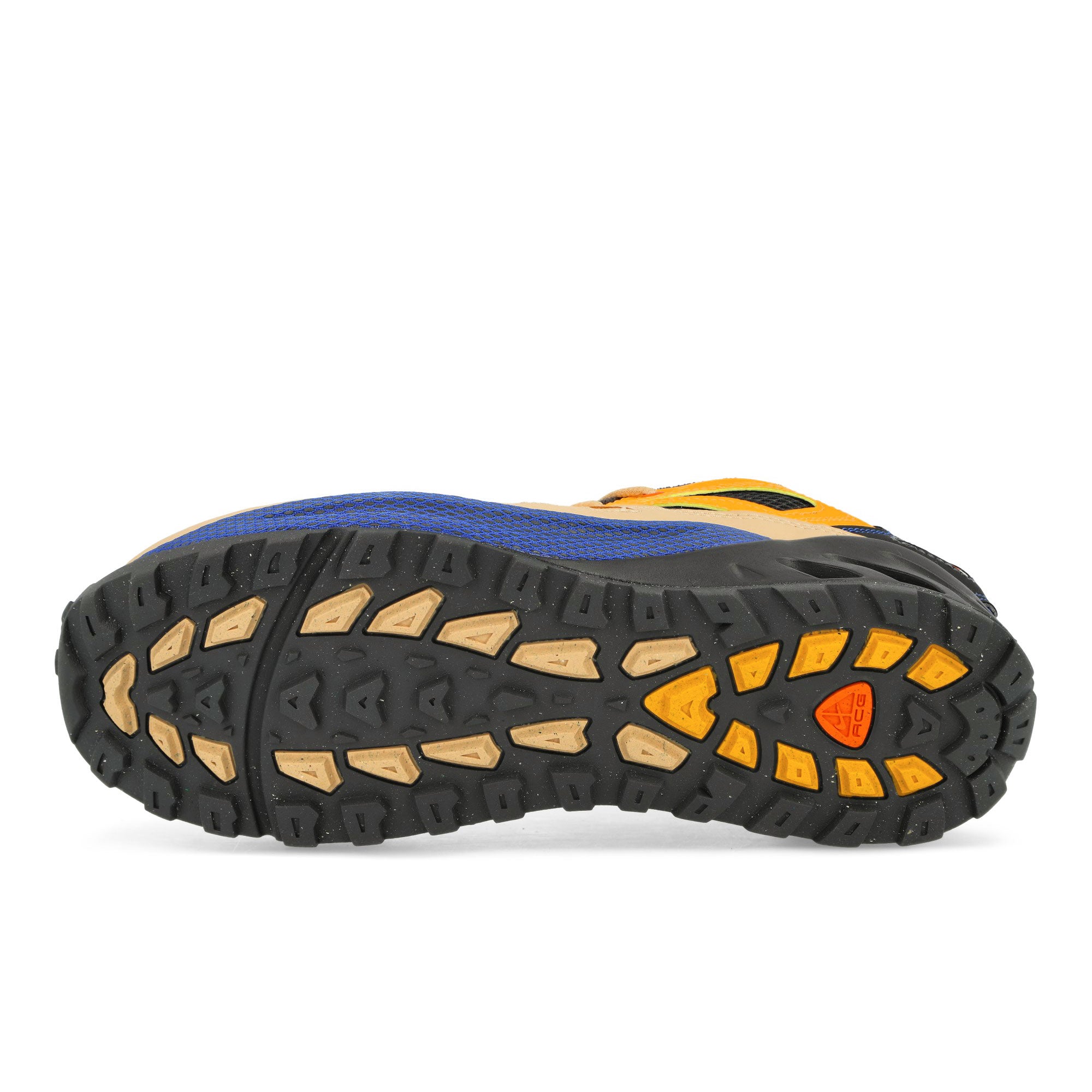 Nike ACG Air Exploraid Hyper Royal / Safety Orange - Laser Orange Low Top Sneakers Detail View 1 | Overkill