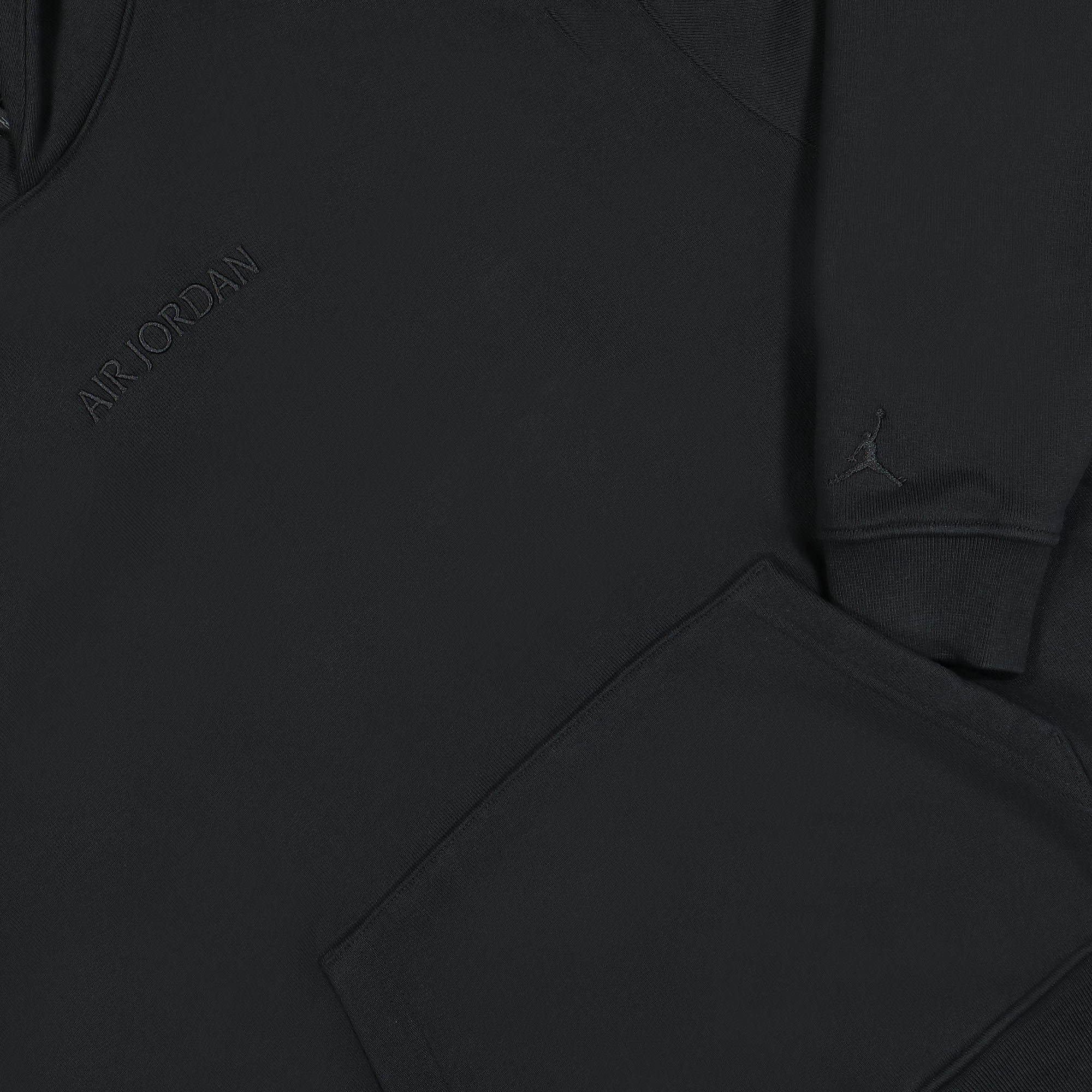 Jordan Air Jordan Wordmark Fleece Hoodie Black Hoodies Detailfoto | Overkill