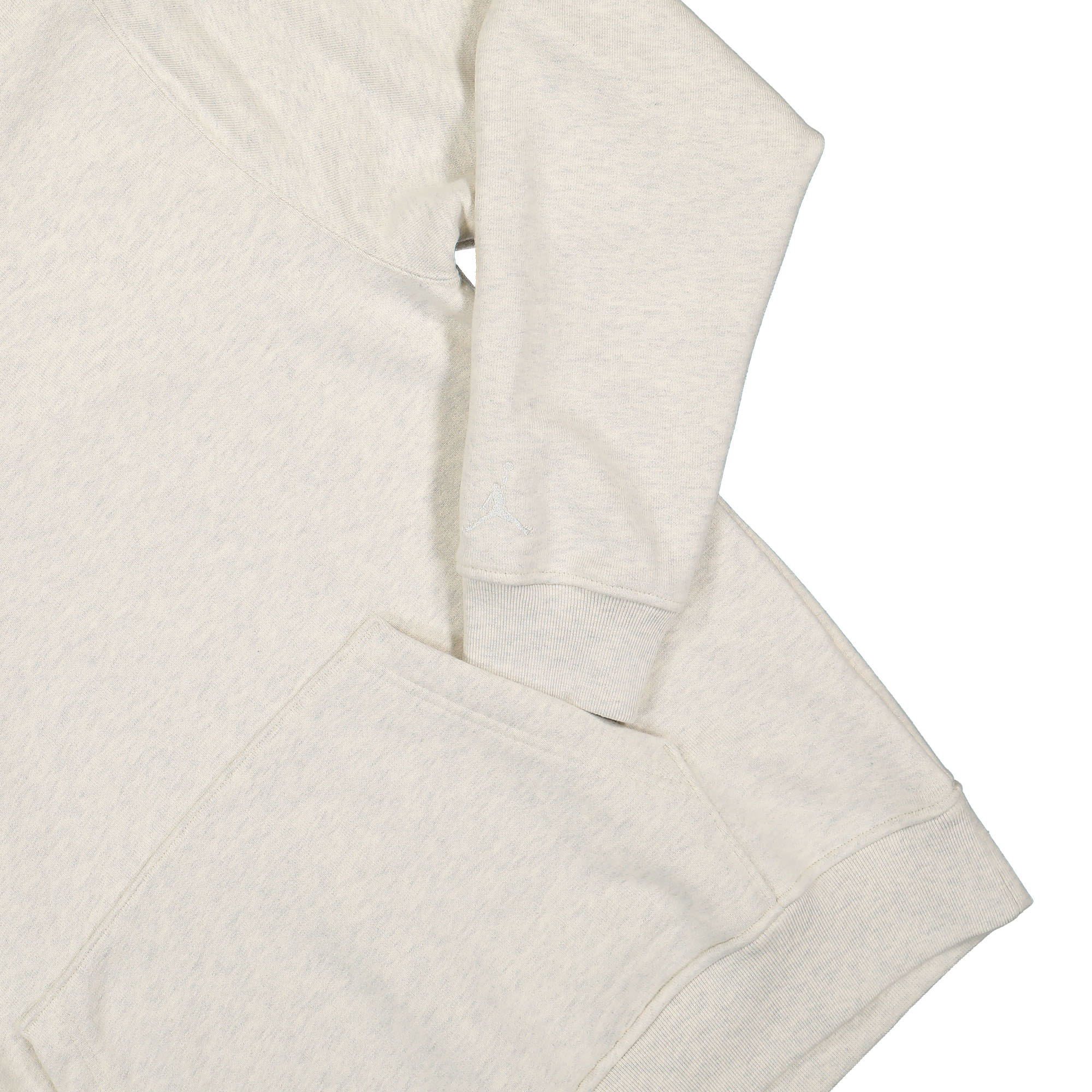 Jordan Air Jordan Wordmark Fleece Hoodie Oatmeal heather Hoodies Detailfoto | Overkill