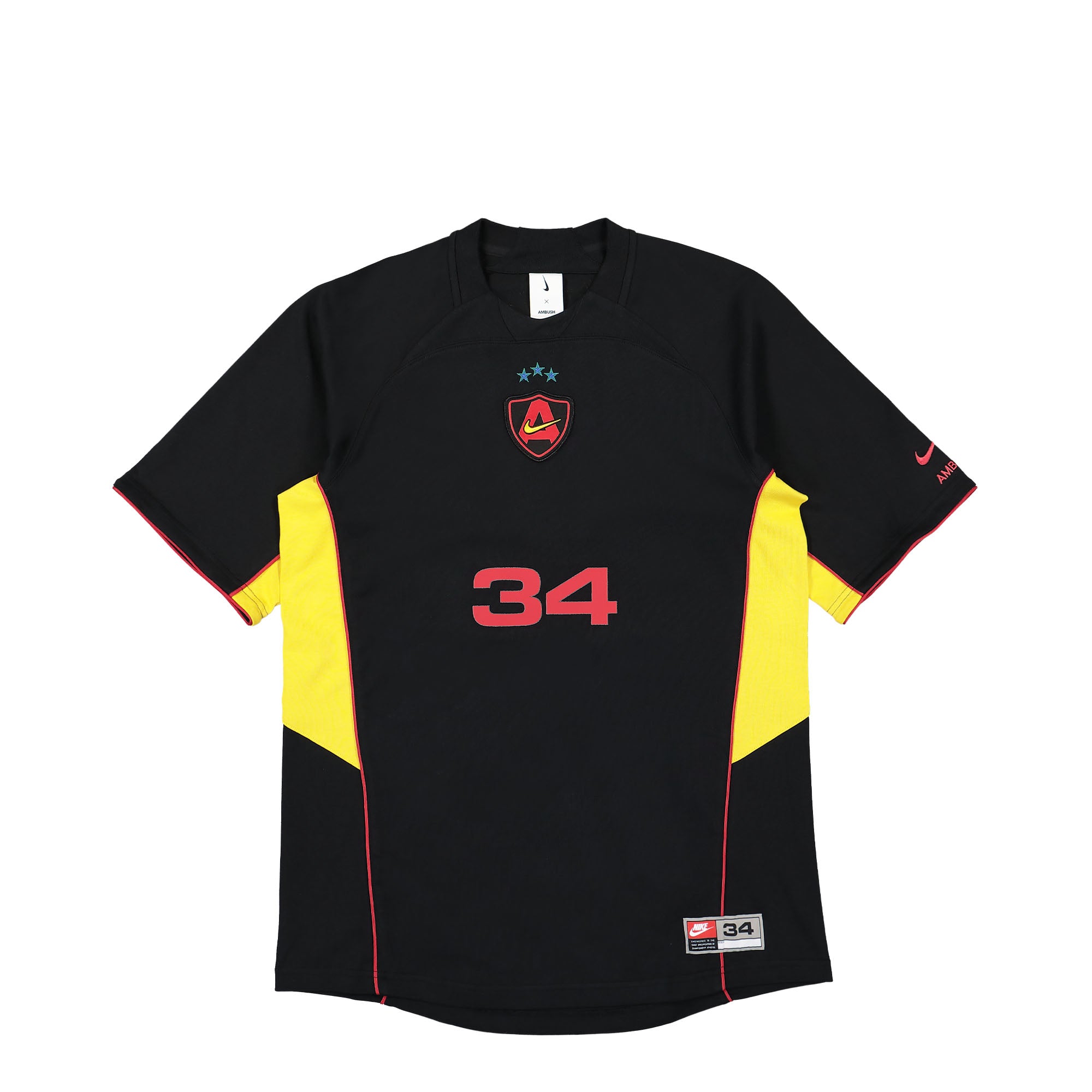 Nike Ambush x Nike NRG Jersey Top Black / Vivid Sulfur T-Shirts FJ2038 010 | Overkill