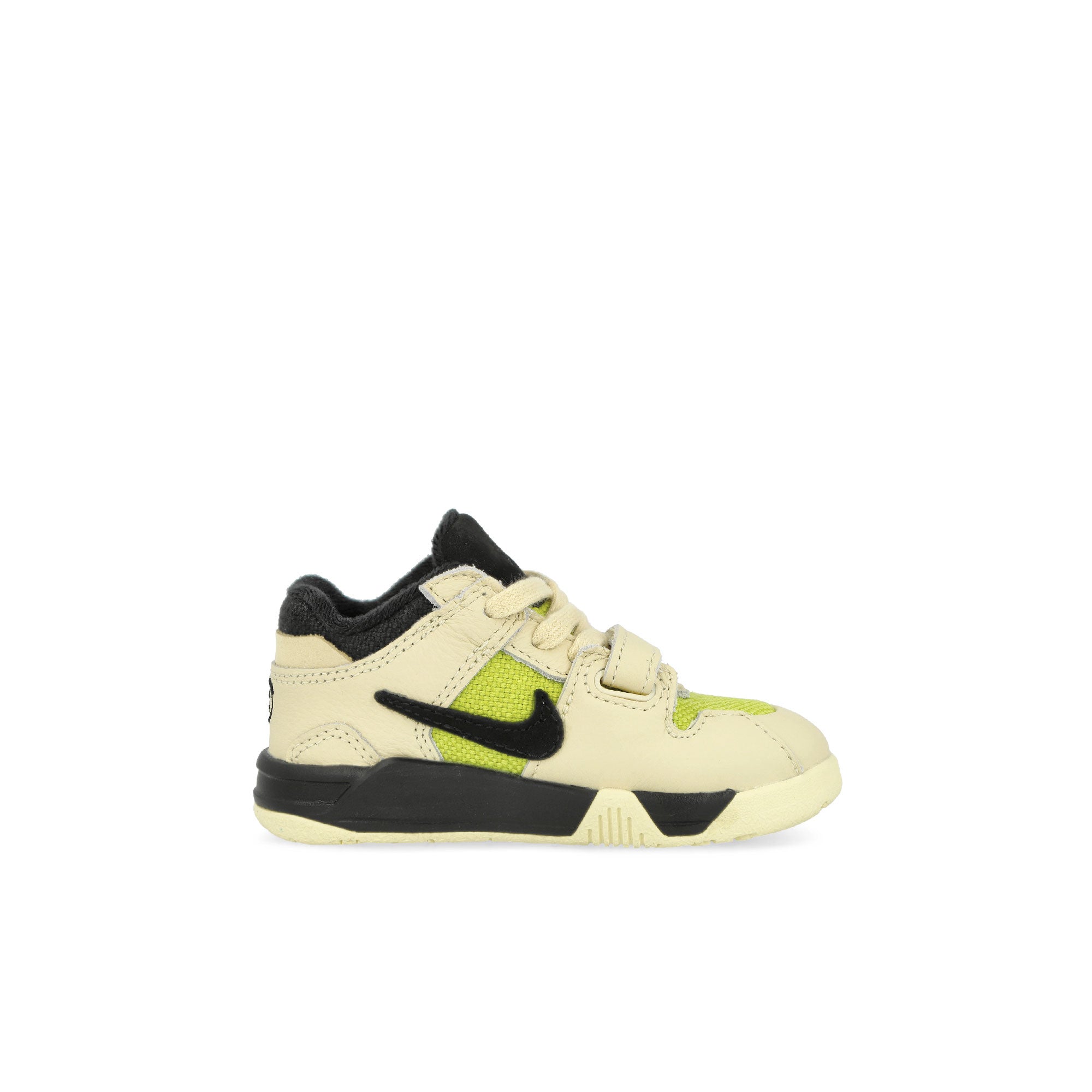 Jordan Jumpman Jack TR TD Muslin / Black - Bright Cactus Low Top Sneakers Silhouette | Overkill