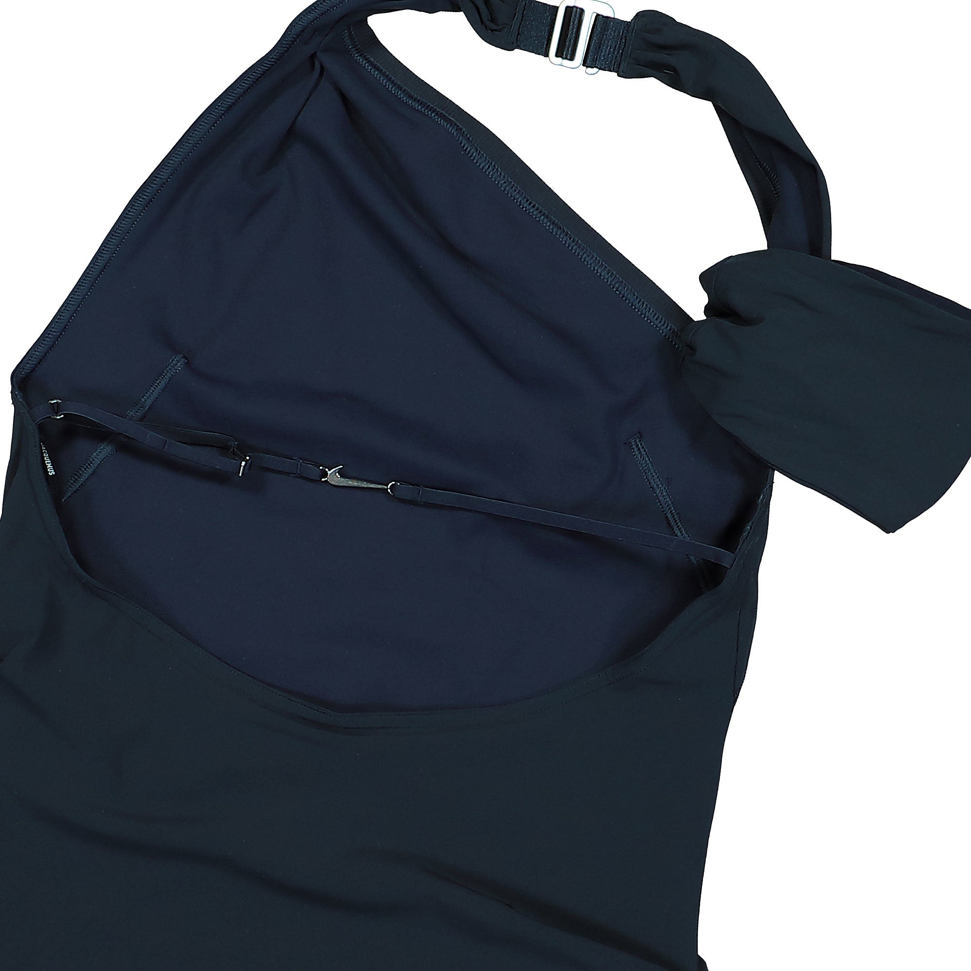 Nike Jacquemus x Nike W NRG Layered Dress Dark Obsidian Dresses Close-up | Overkill