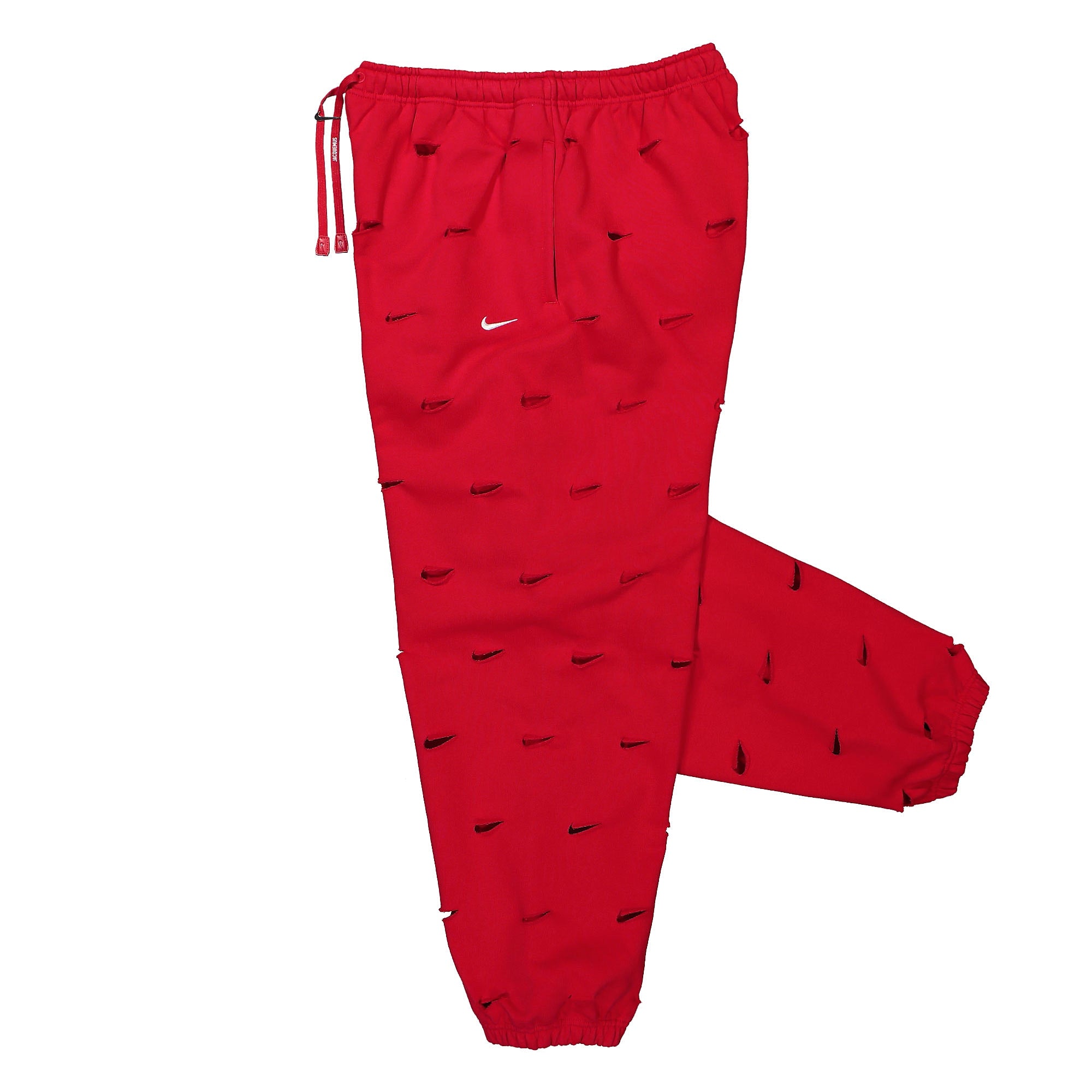 Nike Jacquemus x Nike NRG Swoosh Pant University Red Sweat & Track Pants Close-up | Overkill