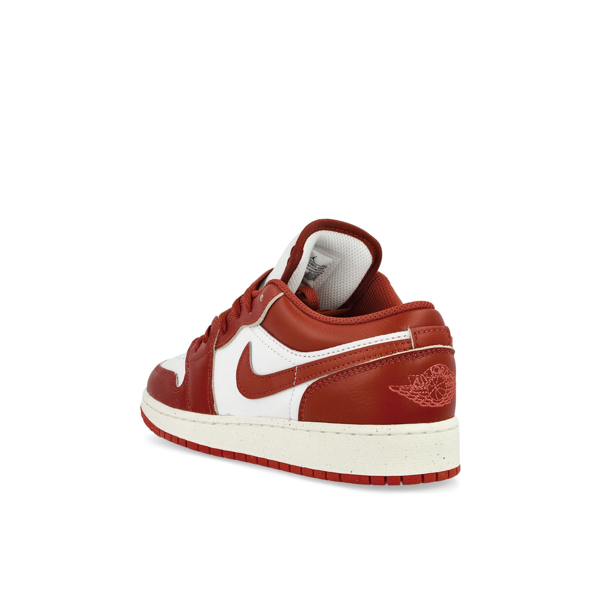 Jordan Air Jordan 1 Low SE GS White-Dune Red - Lobster-Sail Low Top Sneakers Material | Overkill