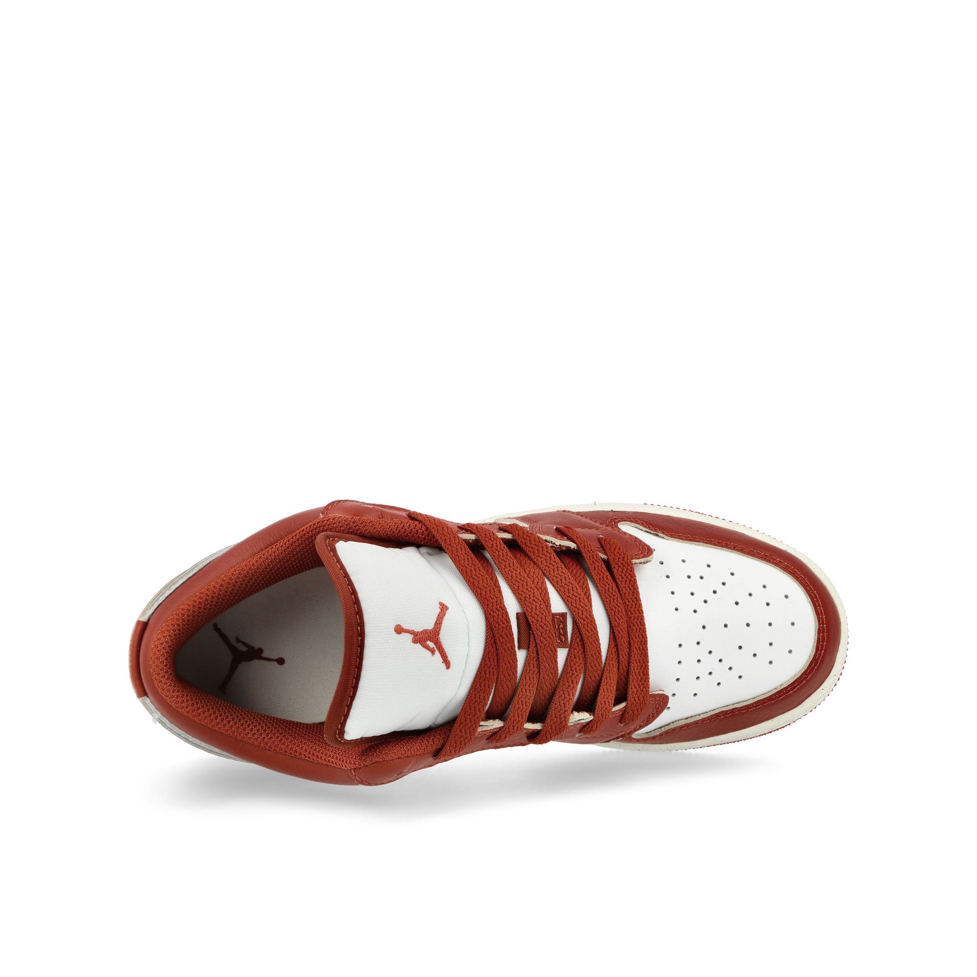 Jordan Air Jordan 1 Low SE GS White-Dune Red - Lobster-Sail Low Top Sneakers Detailfoto | Overkill