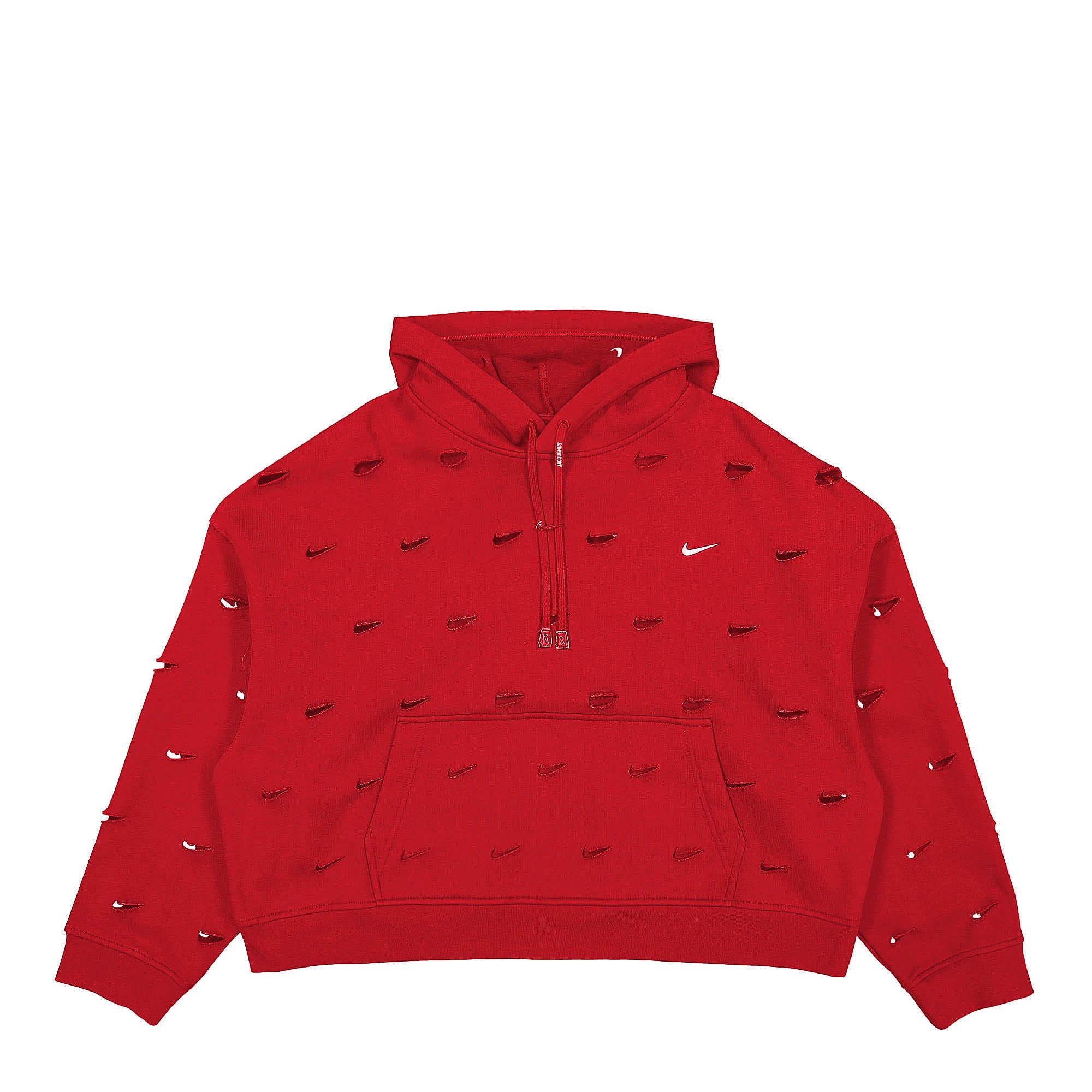 Nike Jacquemus x Nike NRG Swoosh Hoodie University Red Hoodies FJ3481 657 | Overkill