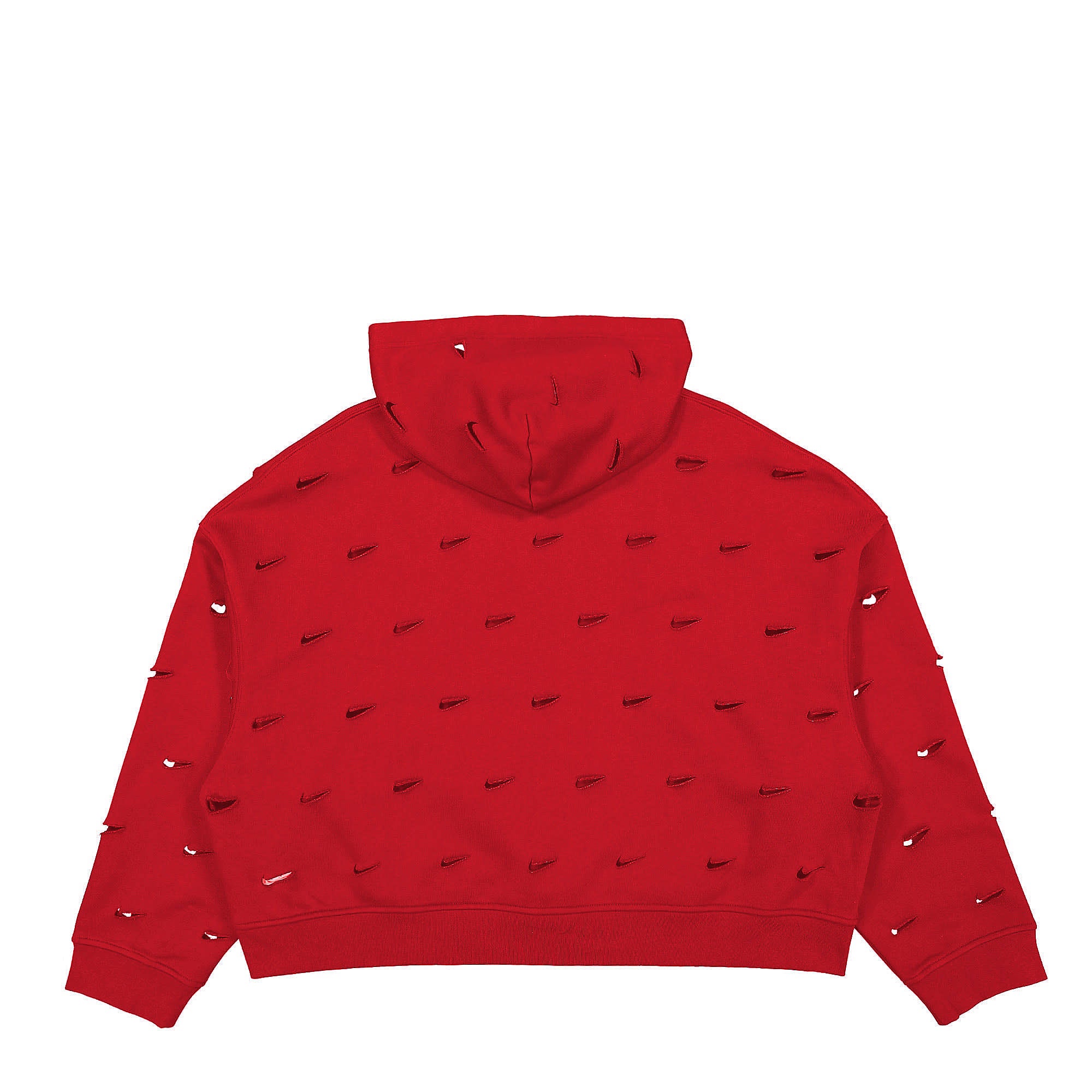 Nike Jacquemus x Nike NRG Swoosh Hoodie University Red Hoodies Material | Overkill