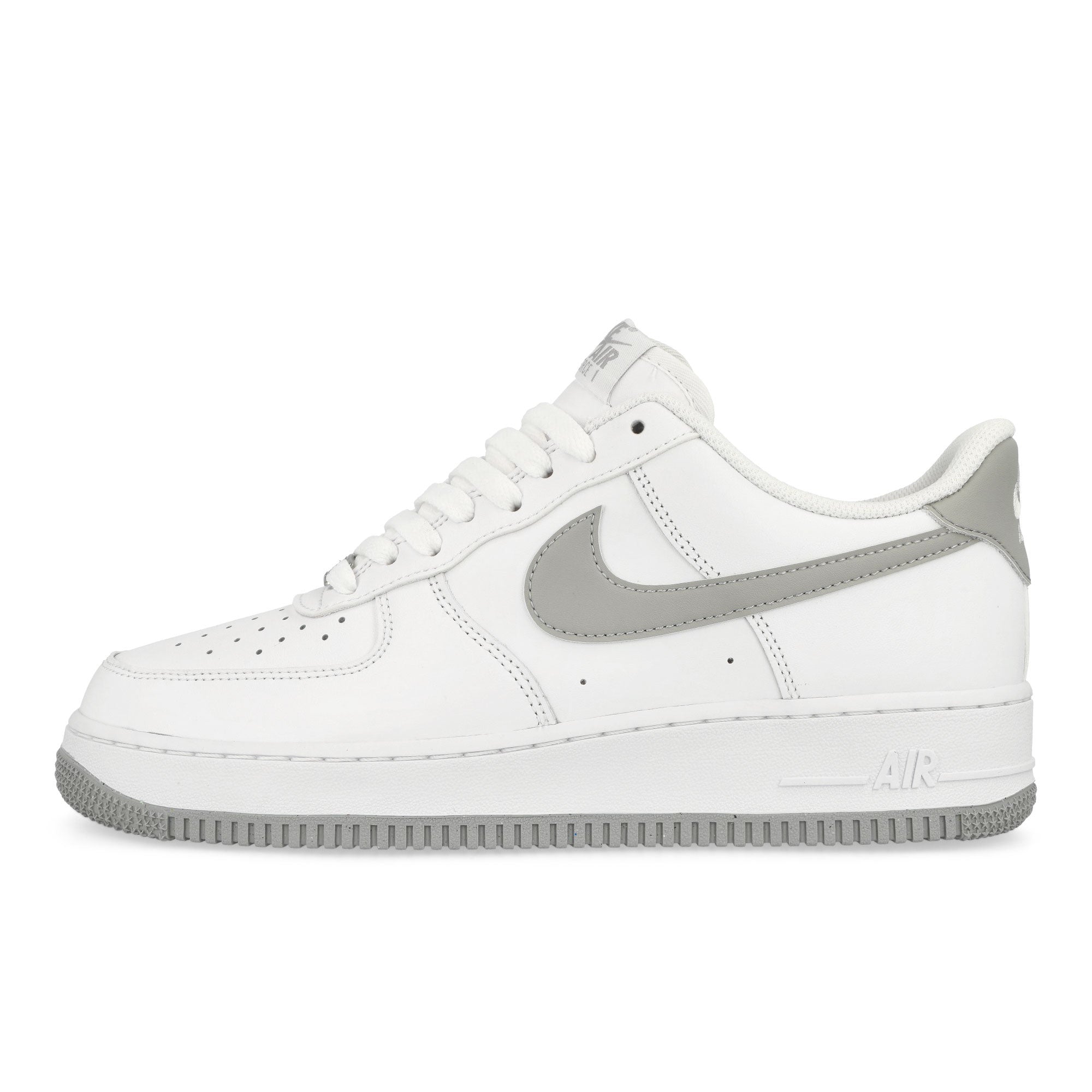 Nike Air Force 1 '07 White / Light Smoke Grey - White Low Top Sneakers FJ4146 100 | Overkill
