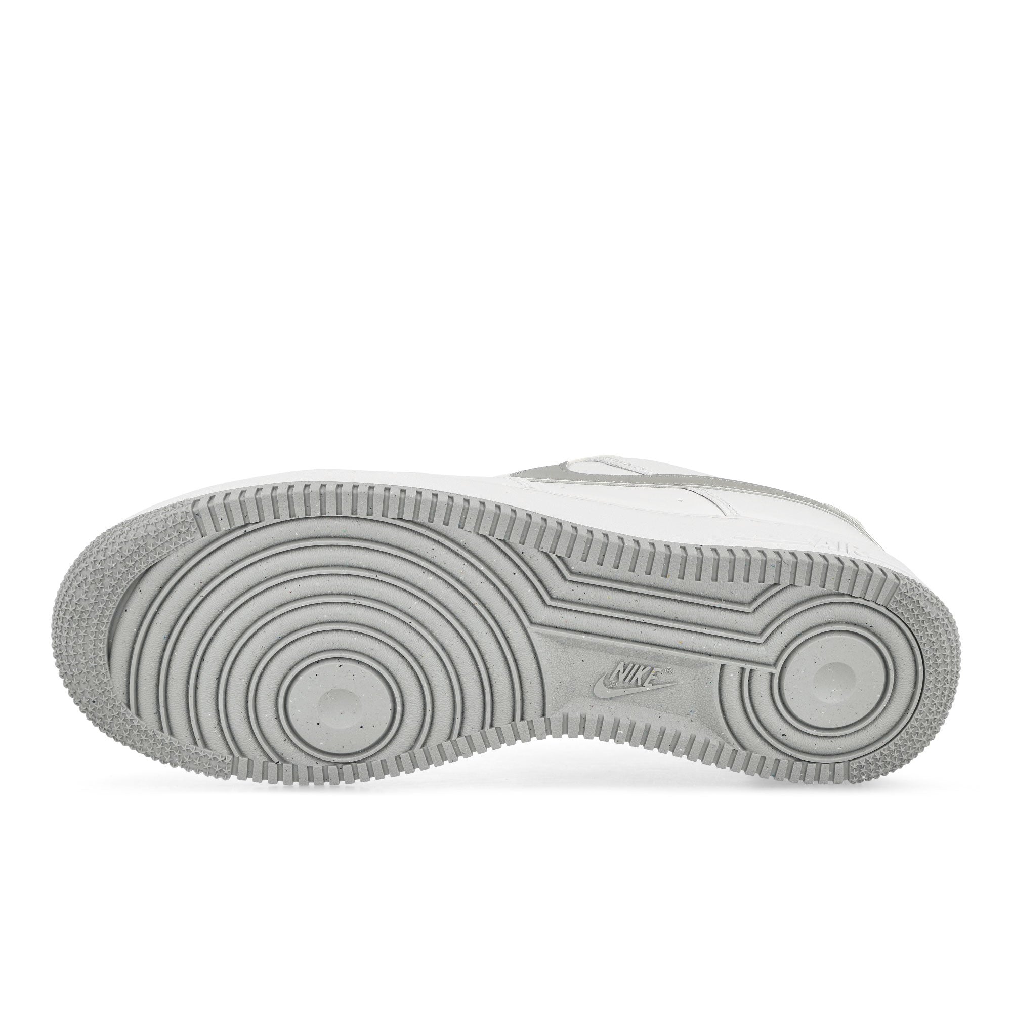 Nike Air Force 1 '07 White / Light Smoke Grey - White Low Top Sneakers Detail View 1 | Overkill