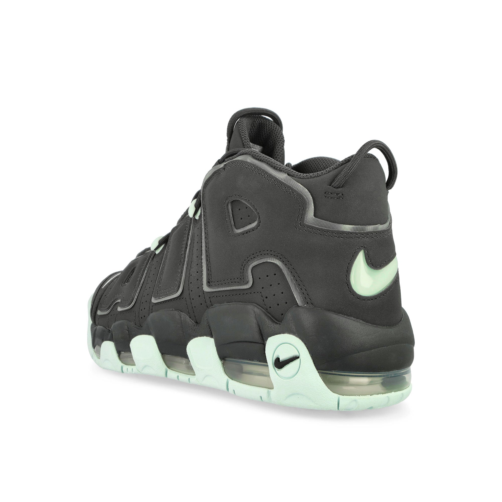 Nike Air More Uptempo '96 Dark Smoke Grey / Dark Smoke Grey High Top Sneakers Material | Overkill