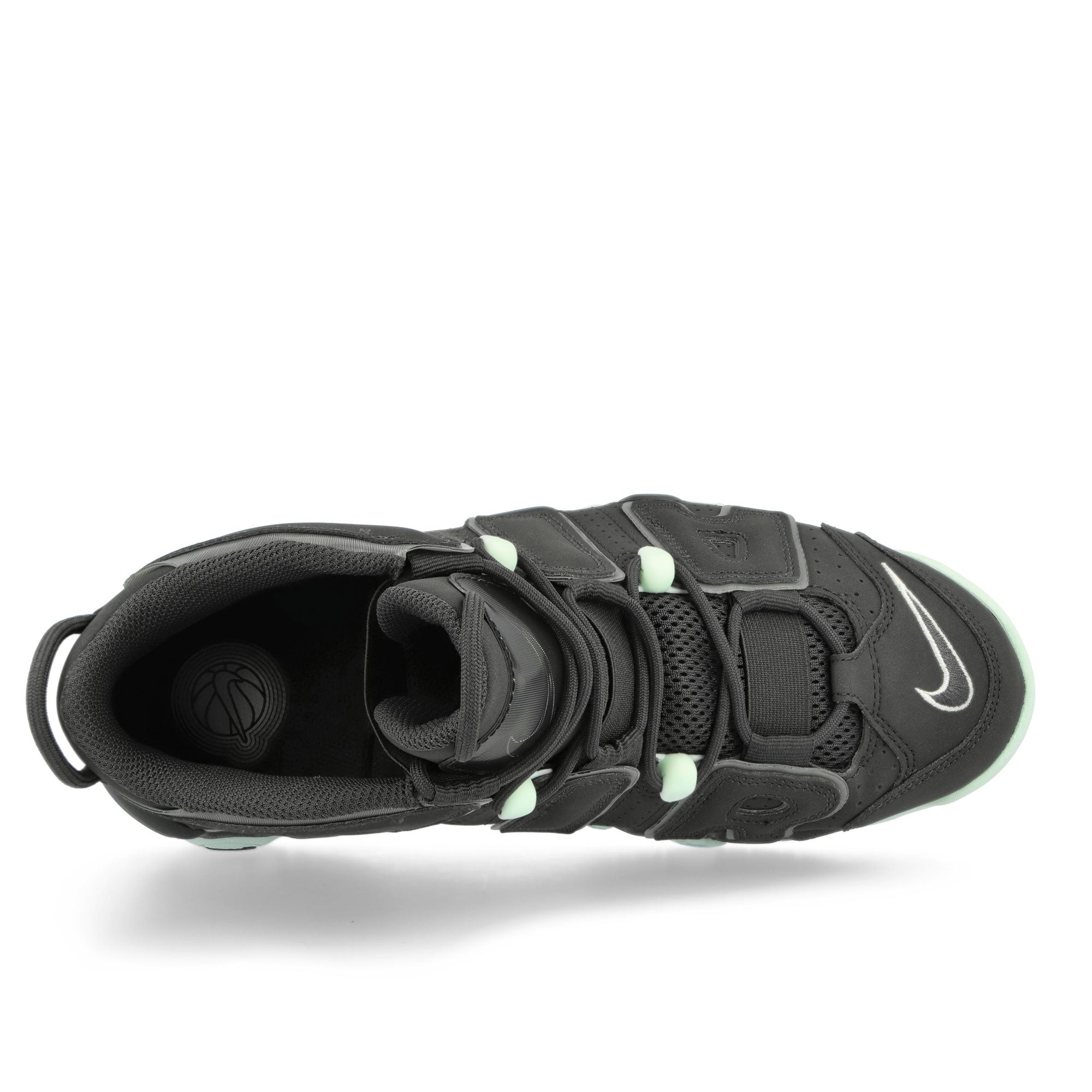 Nike Air More Uptempo '96 Dark Smoke Grey / Dark Smoke Grey High Top Sneakers Detailfoto | Overkill