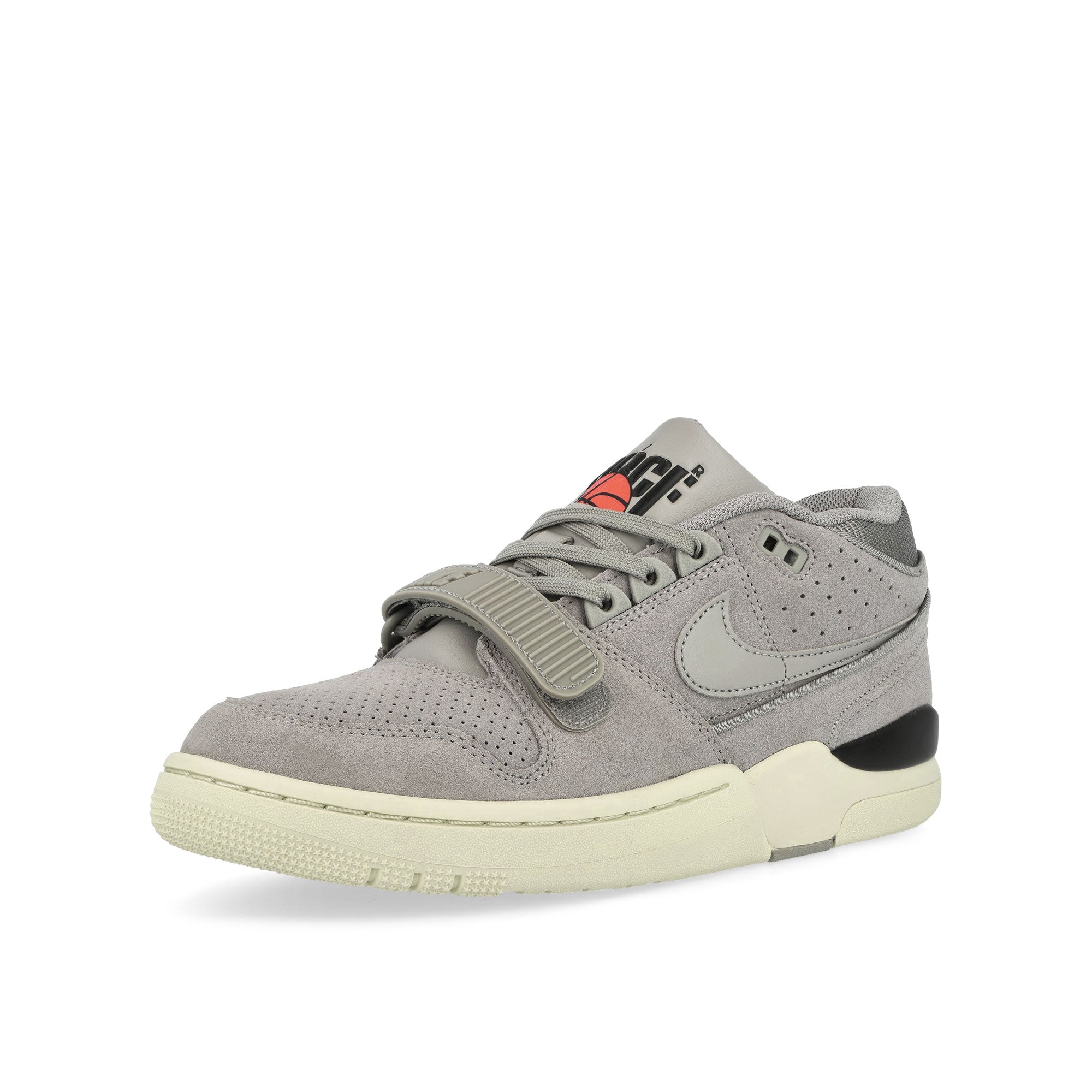 Nike Air Alpha Force 88 Low Medium Grey / Medium Grey - Sea Glass - Black Low Top Sneakers Close Up | Overkill