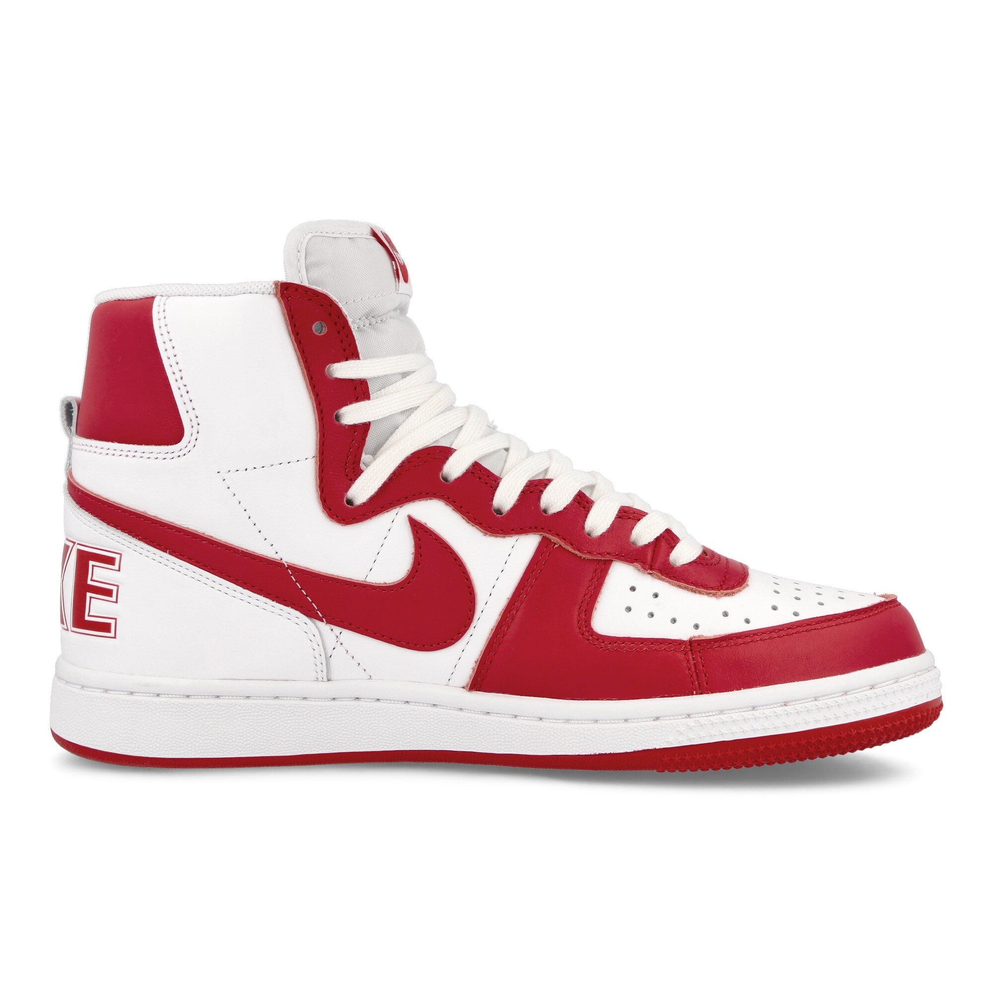Nike Terminator High White-University Red High Top Sneakers Silhouette | Overkill