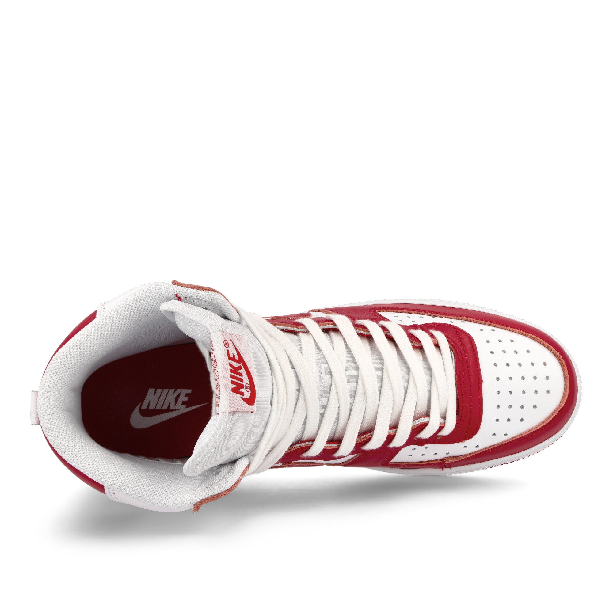 Nike Terminator High White-University Red High Top Sneakers Detailfoto | Overkill