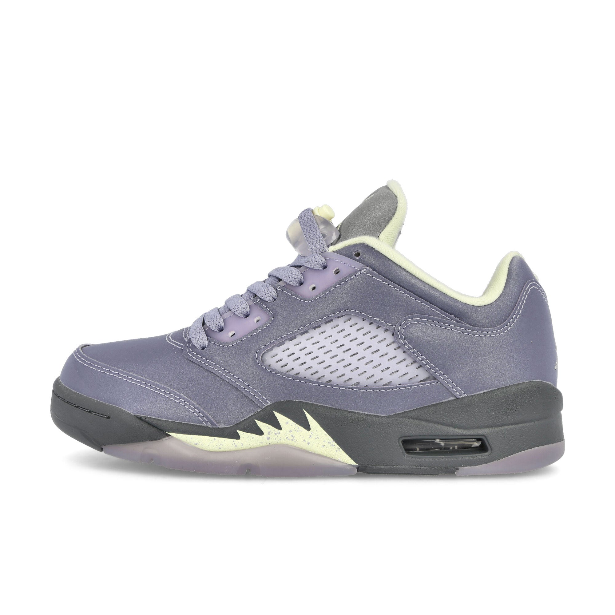 Jordan Wmns Air Jordan 5 Retro Low Indigo Haze / Fire Red - Metallic Silver Sneakers FJ4563 500 | Overkill