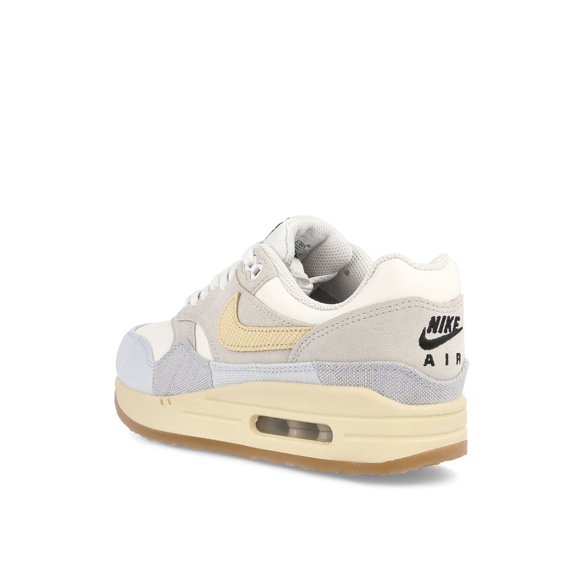 Nike W Air Max 1 87 Light Bone-Pale Vanilla - Sail Low Top Sneakers Material | Overkill