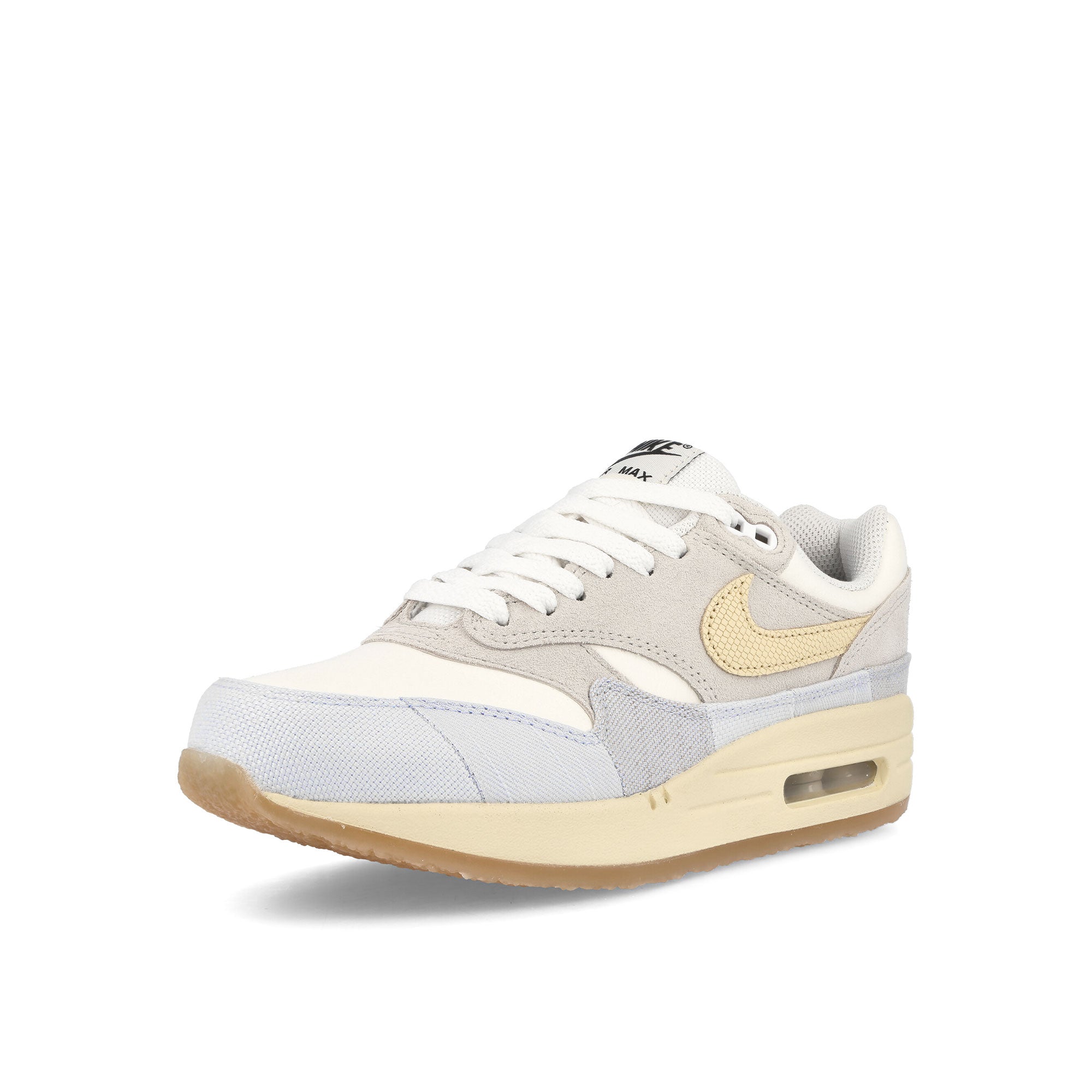 Nike W Air Max 1 87 Light Bone-Pale Vanilla - Sail Low Top Sneakers Close Up | Overkill