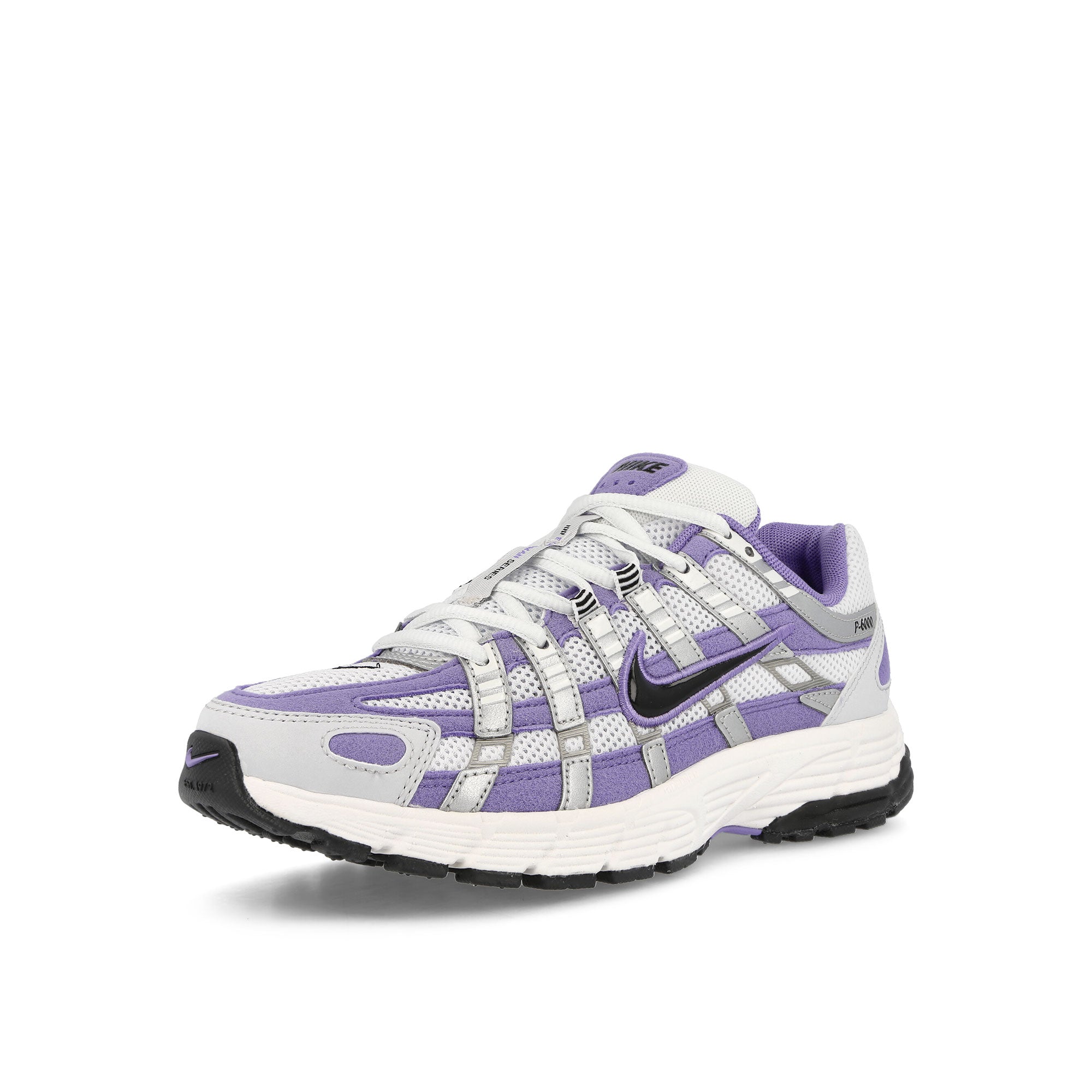 Nike Wmns P-6000 Space Purple-Black Low Top Sneakers Close Up | Overkill