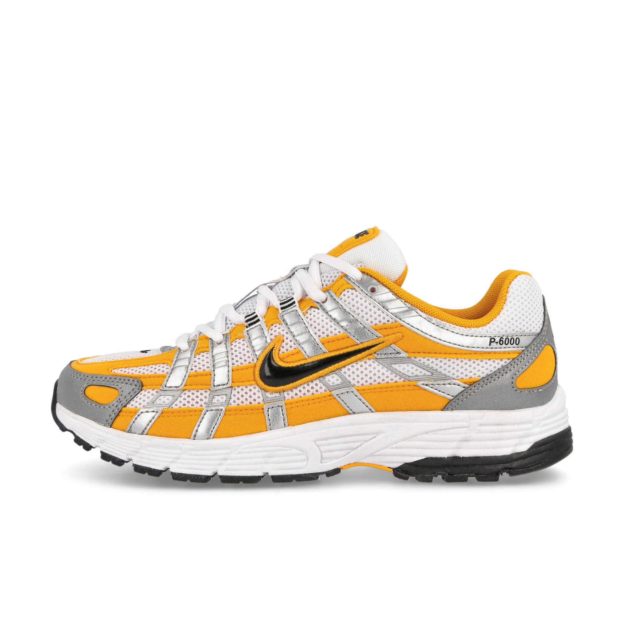 Nike Wmns P-6000 Sundial-Black - White - Metallic Silver Low Top Sneakers FJ4745 700 | Overkill