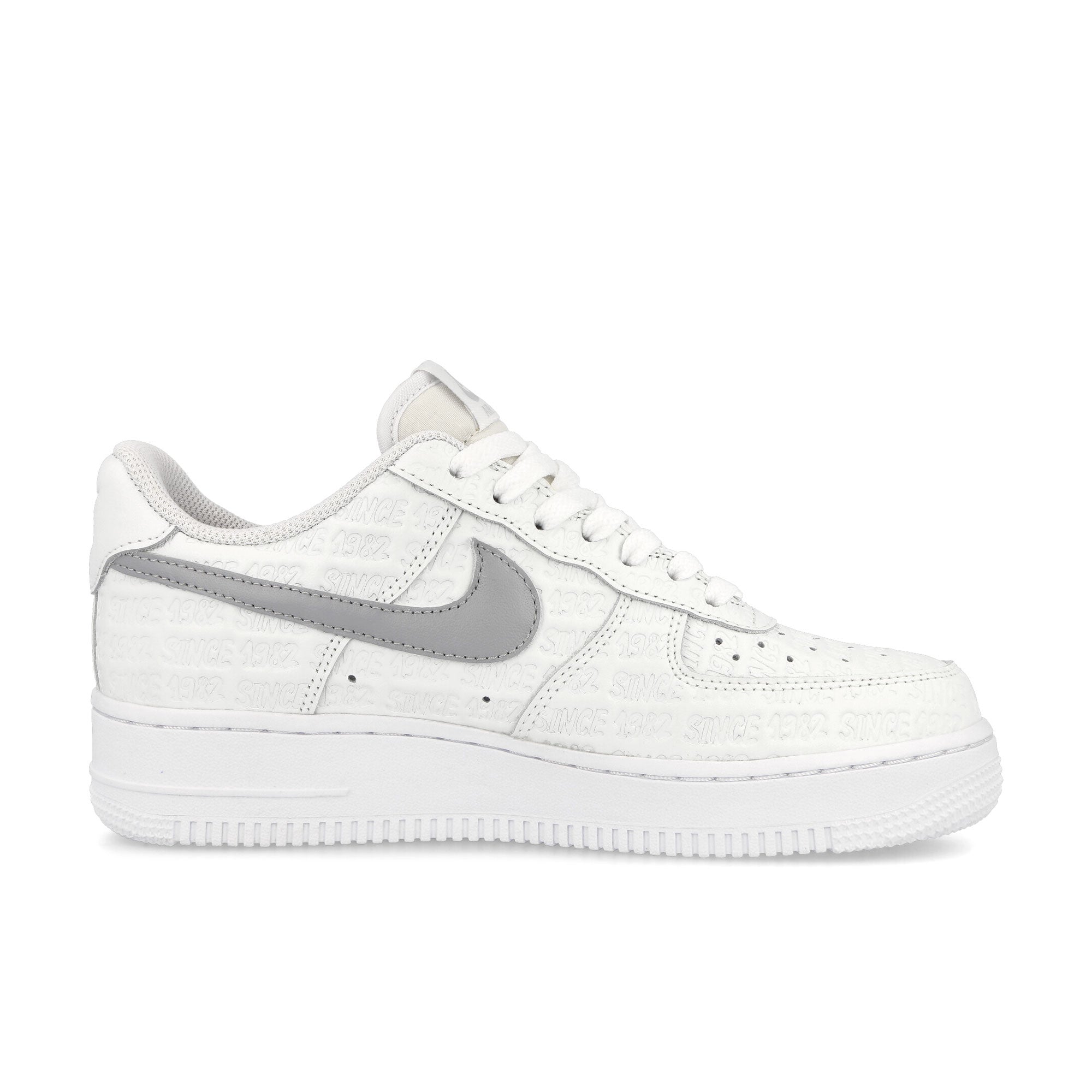 Nike Wmns Air Force 1 '07 Low Summit White-Wolf Grey - White - Sail Sneakers Silhouette | Overkill