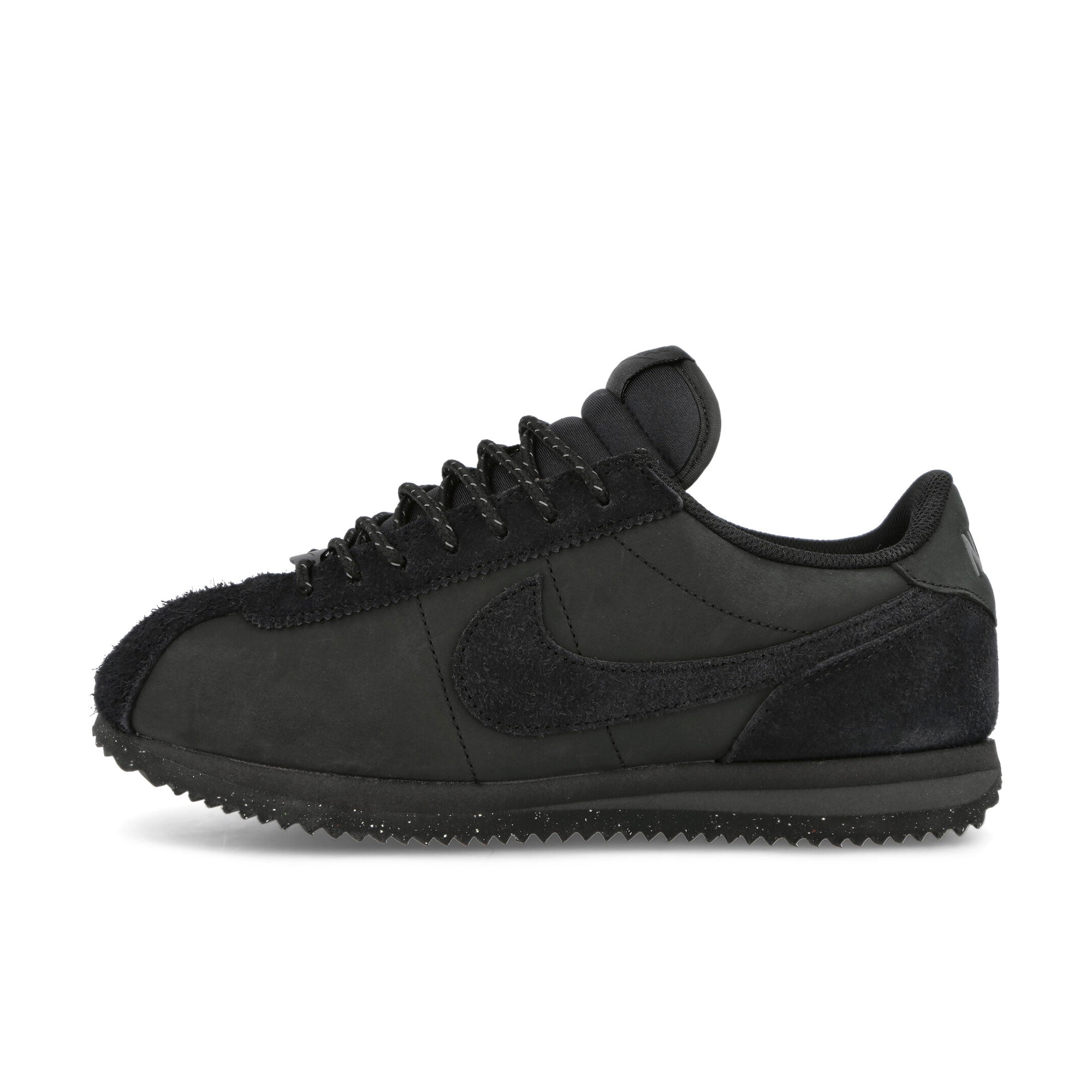 Nike W Cortez Premium Black-Black - Black Sneakers FJ5465 010 | Overkill