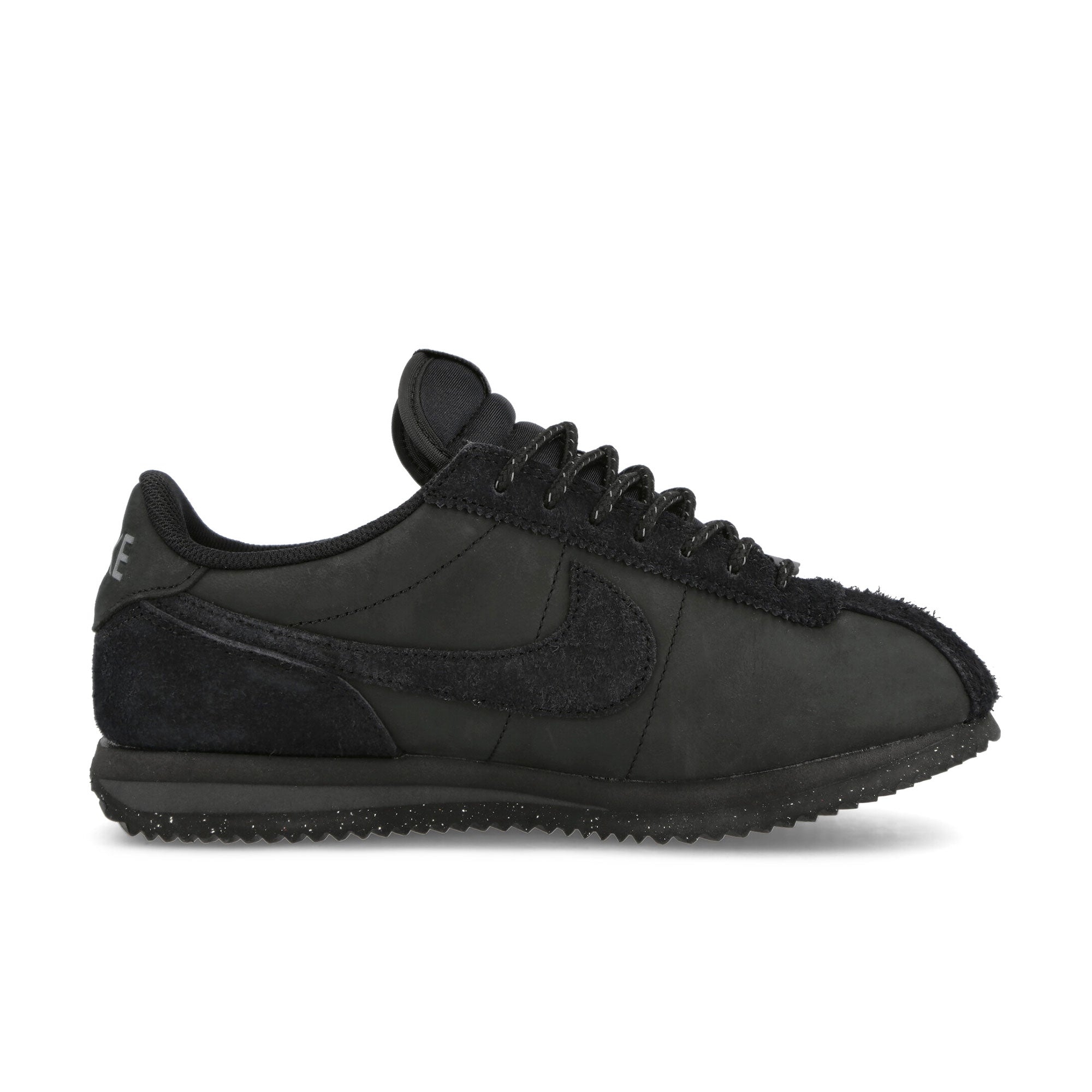 Nike W Cortez Premium Black-Black - Black Sneakers Silhouette | Overkill