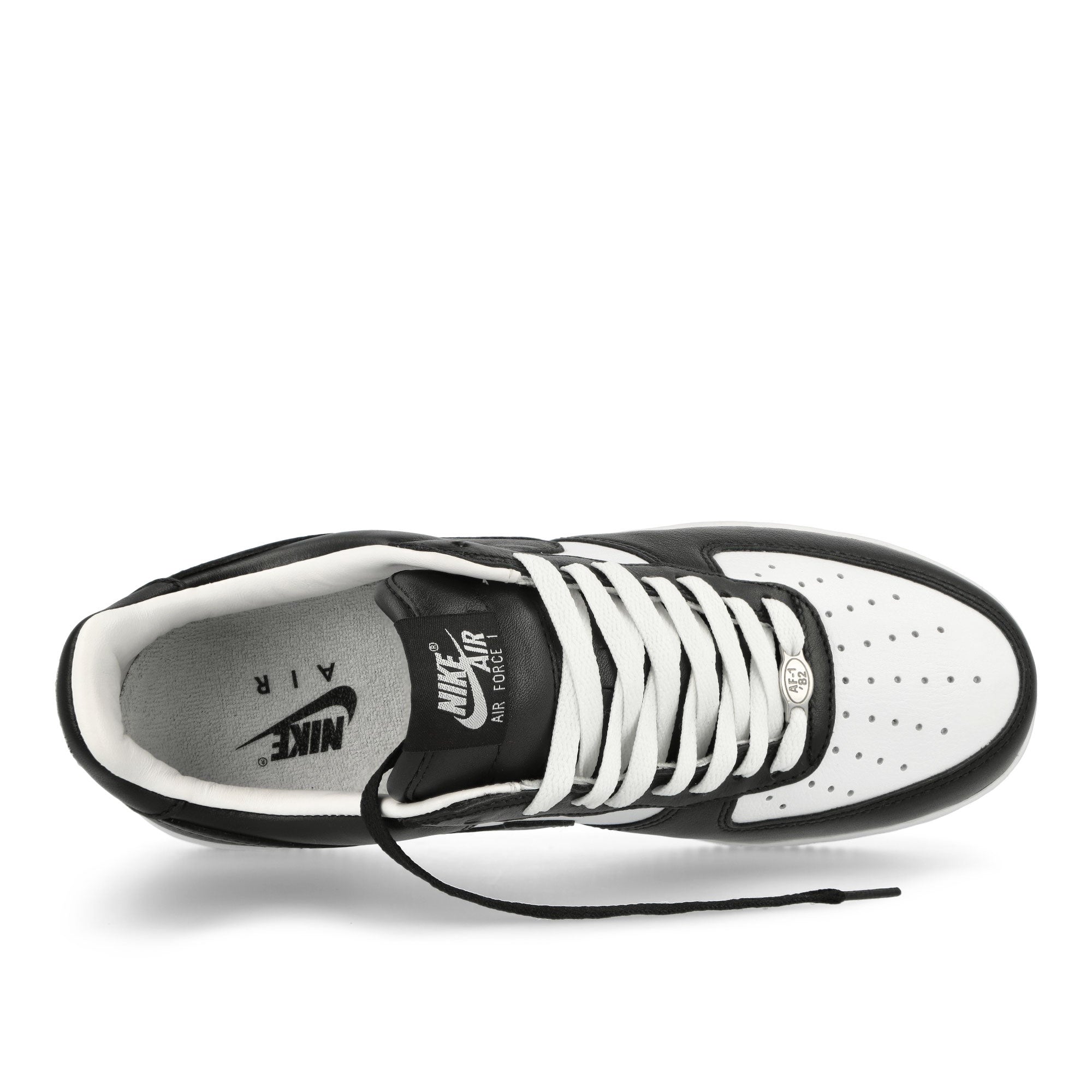 Nike Terror Squad x Nike Air Force 1 Low QS White / Black Sneakers Detailfoto | Overkill