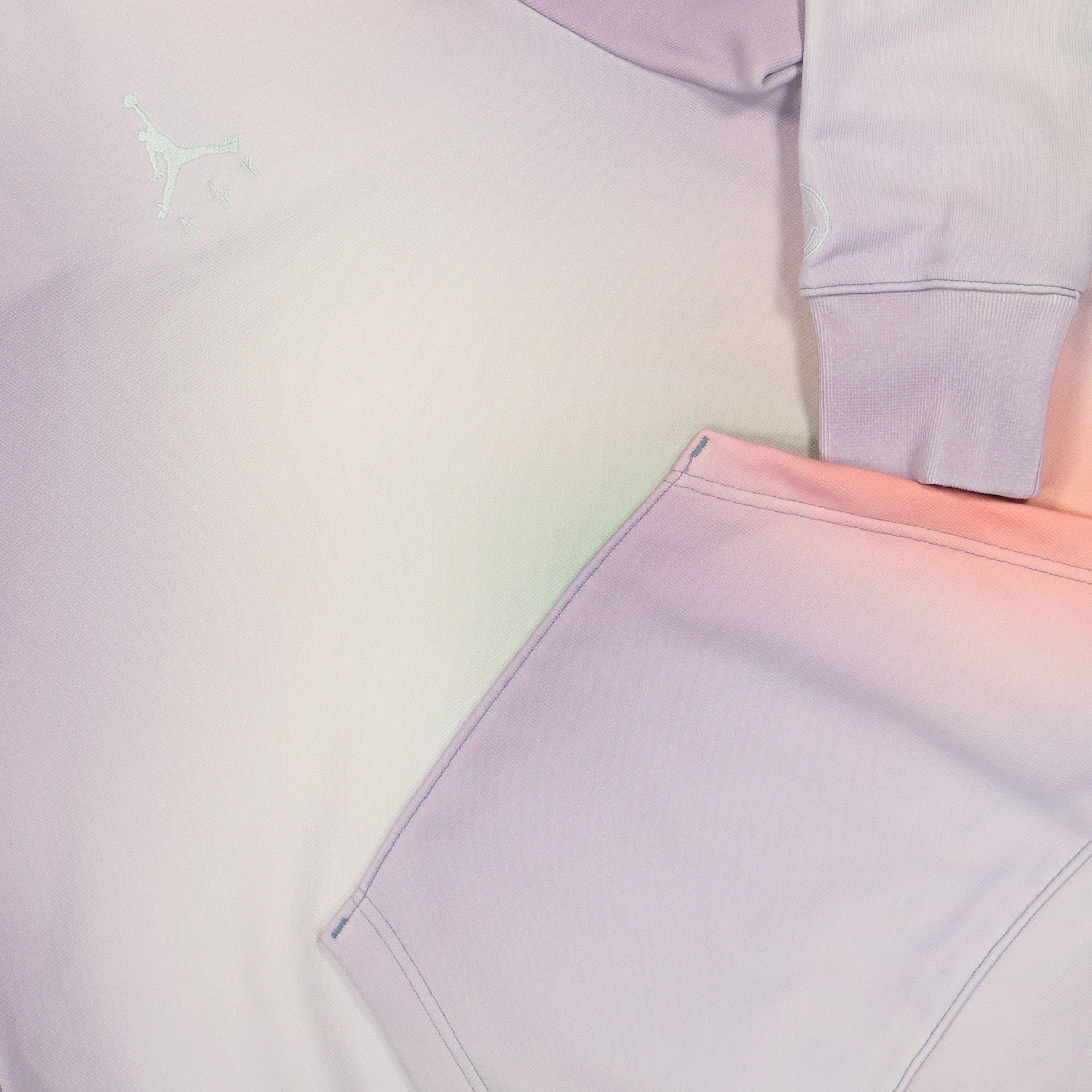 Jordan J Balvin x Air Jordan Fleece Hoodie Pink Glaze Hoodies Detailfoto | Overkill