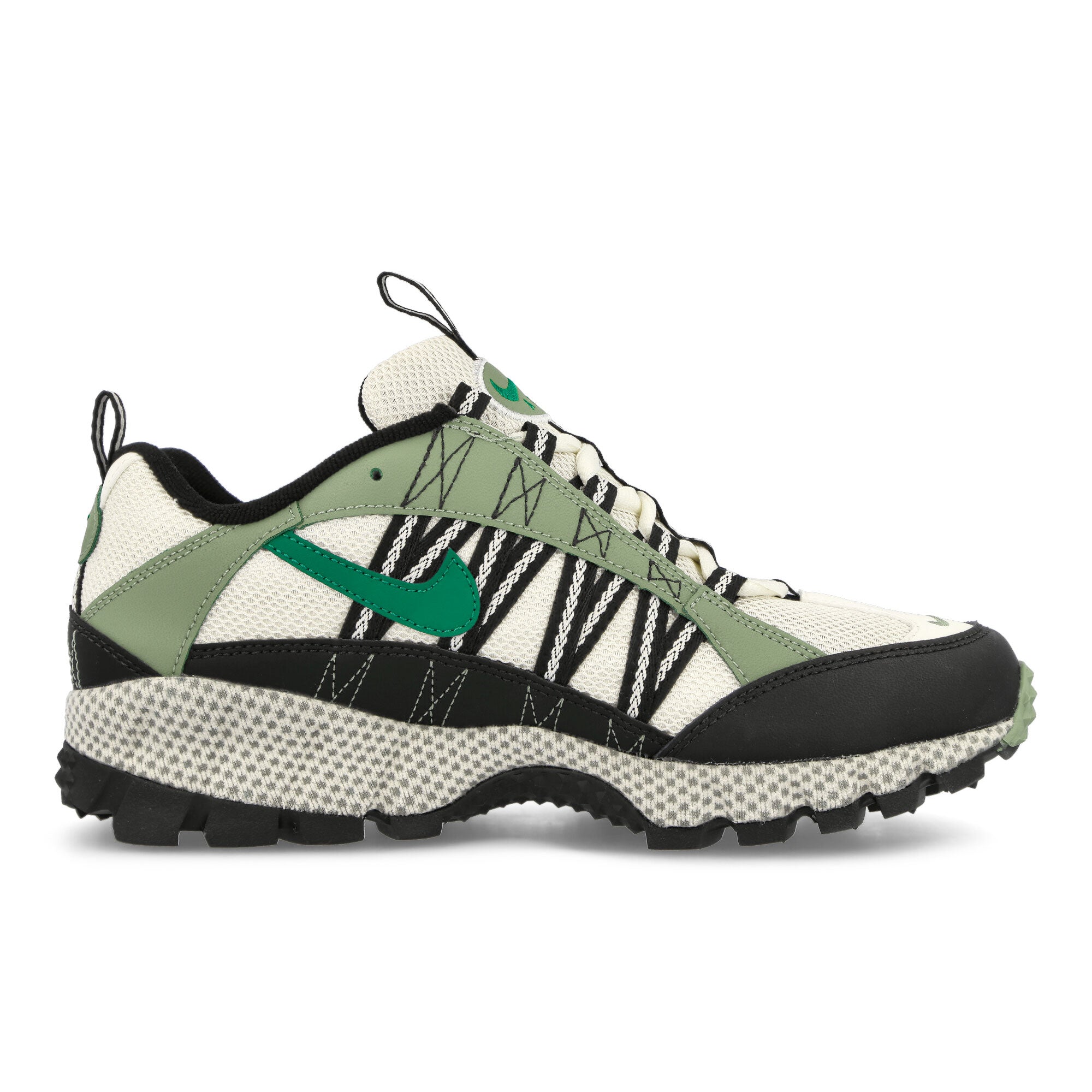 Nike Air Humara QS Oil Green-Malachite - Phantom - Light Bone Low Top Sneakers Silhouette | Overkill