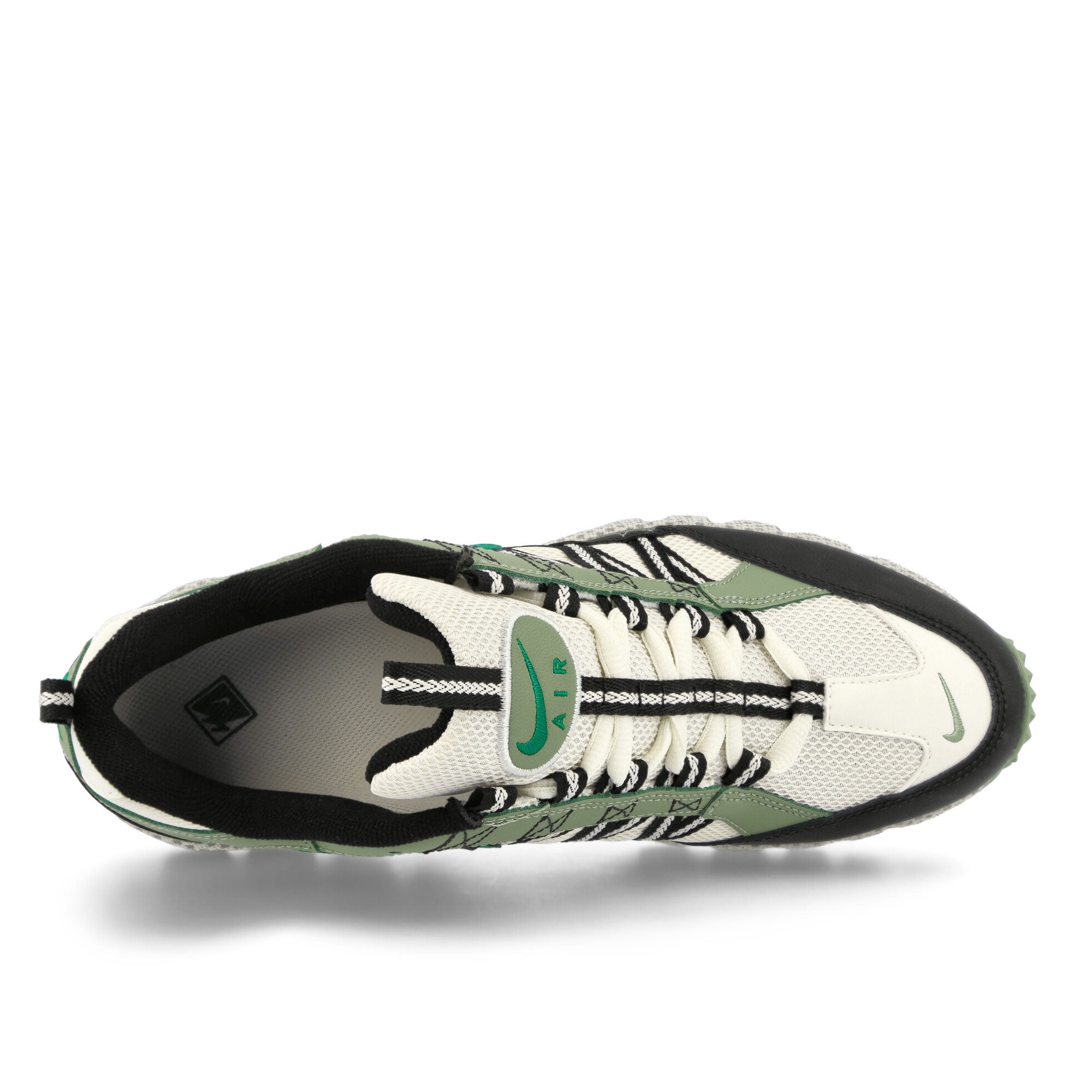 Nike Air Humara QS Oil Green-Malachite - Phantom - Light Bone Low Top Sneakers Detailfoto | Overkill