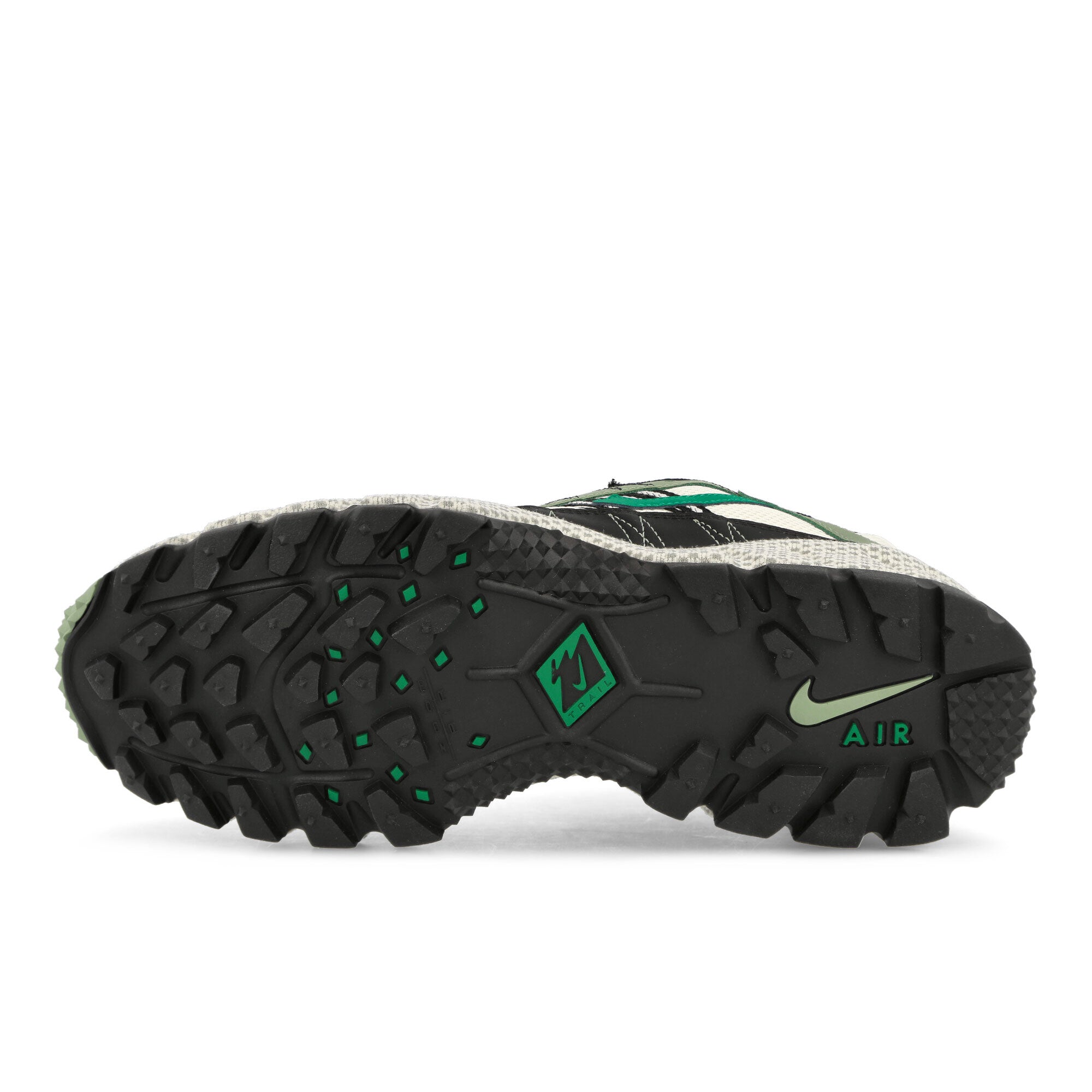Nike Air Humara QS Oil Green-Malachite - Phantom - Light Bone Low Top Sneakers Detail View 1 | Overkill