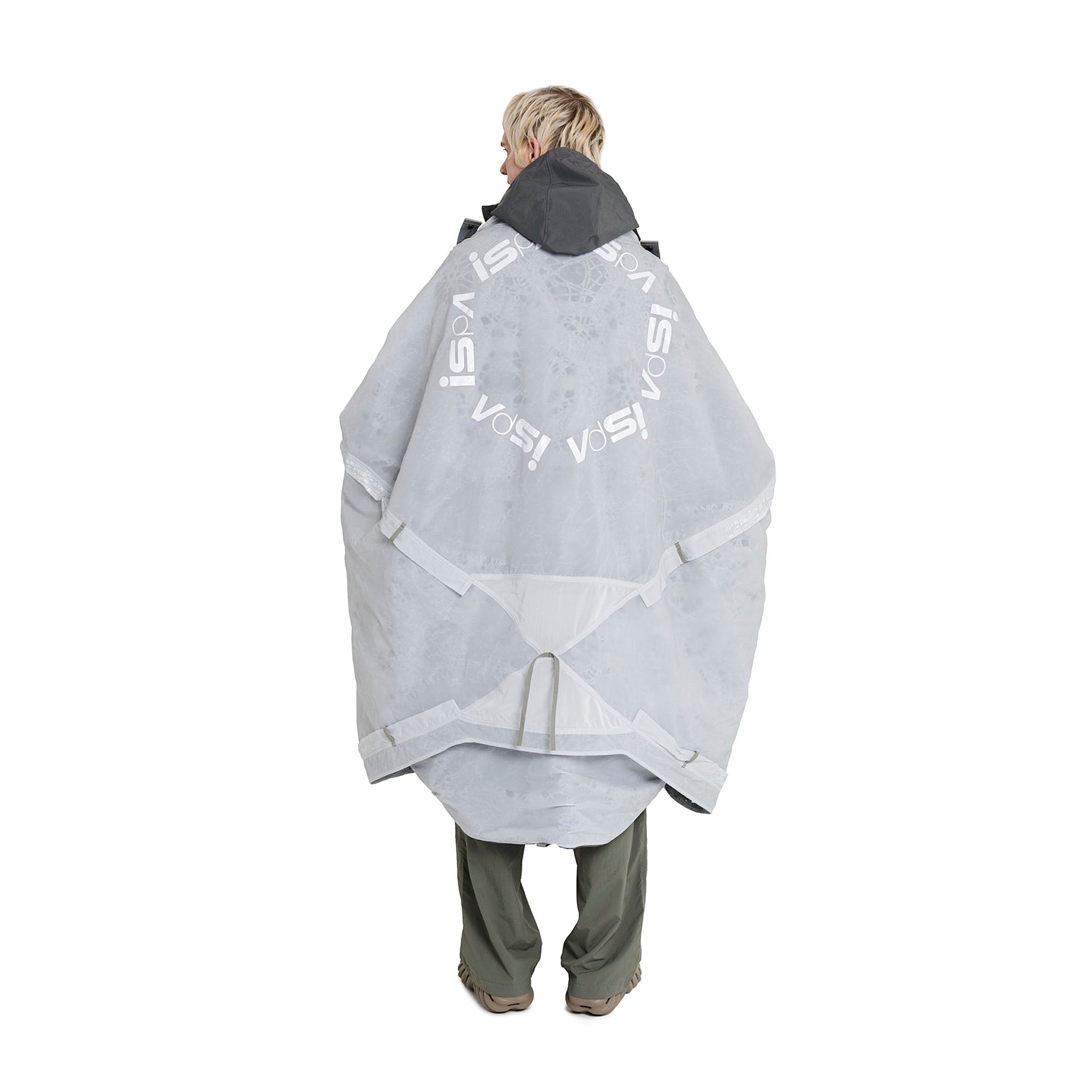 Nike NRG Ispa Metamorph Poncho Photo Dust / Iron Grey / Dark Stucco Jackets Material | Overkill