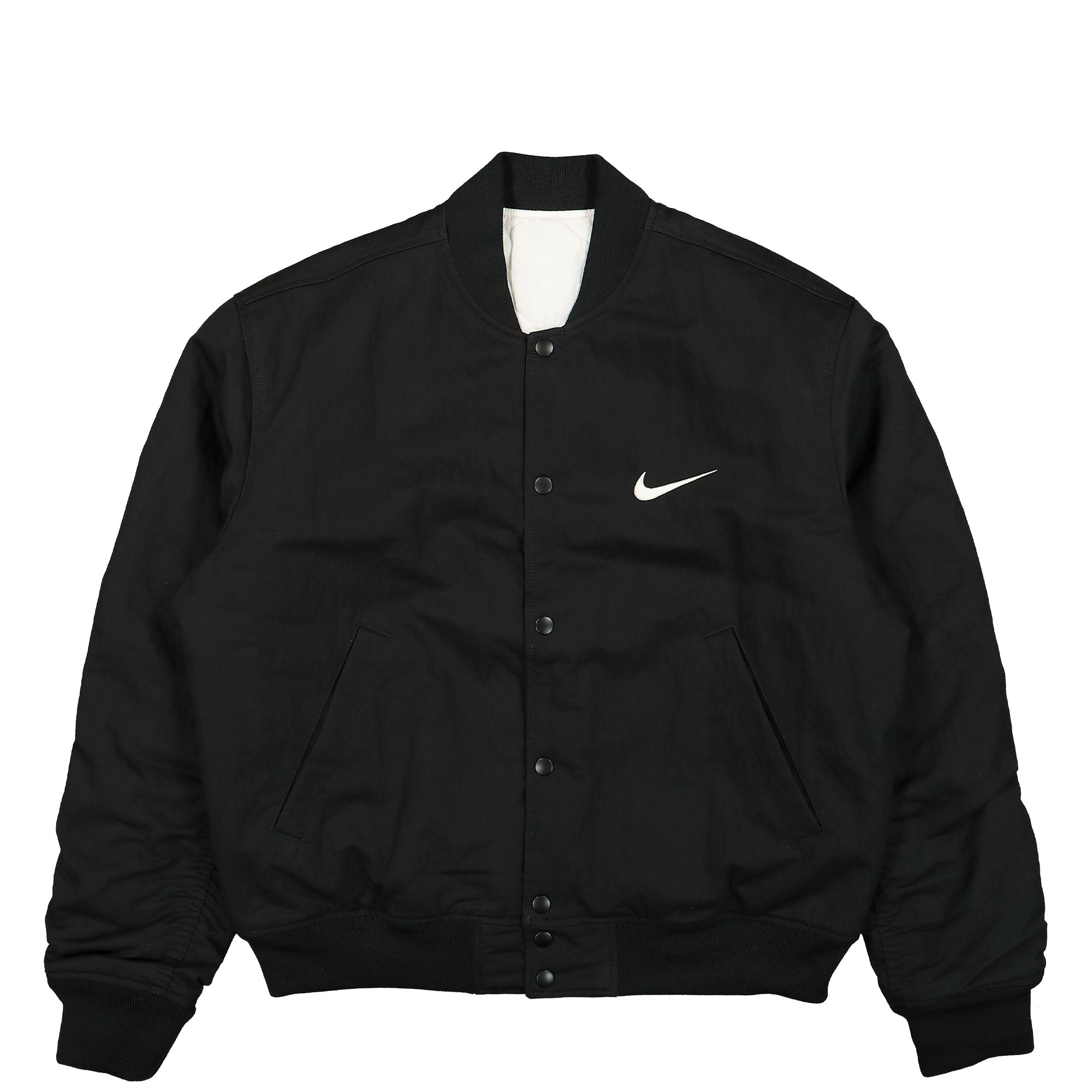 Nike Stussy x Nike Reversible Jacket Black / Sail / Sail Jackets FJ9153 010 | Overkill
