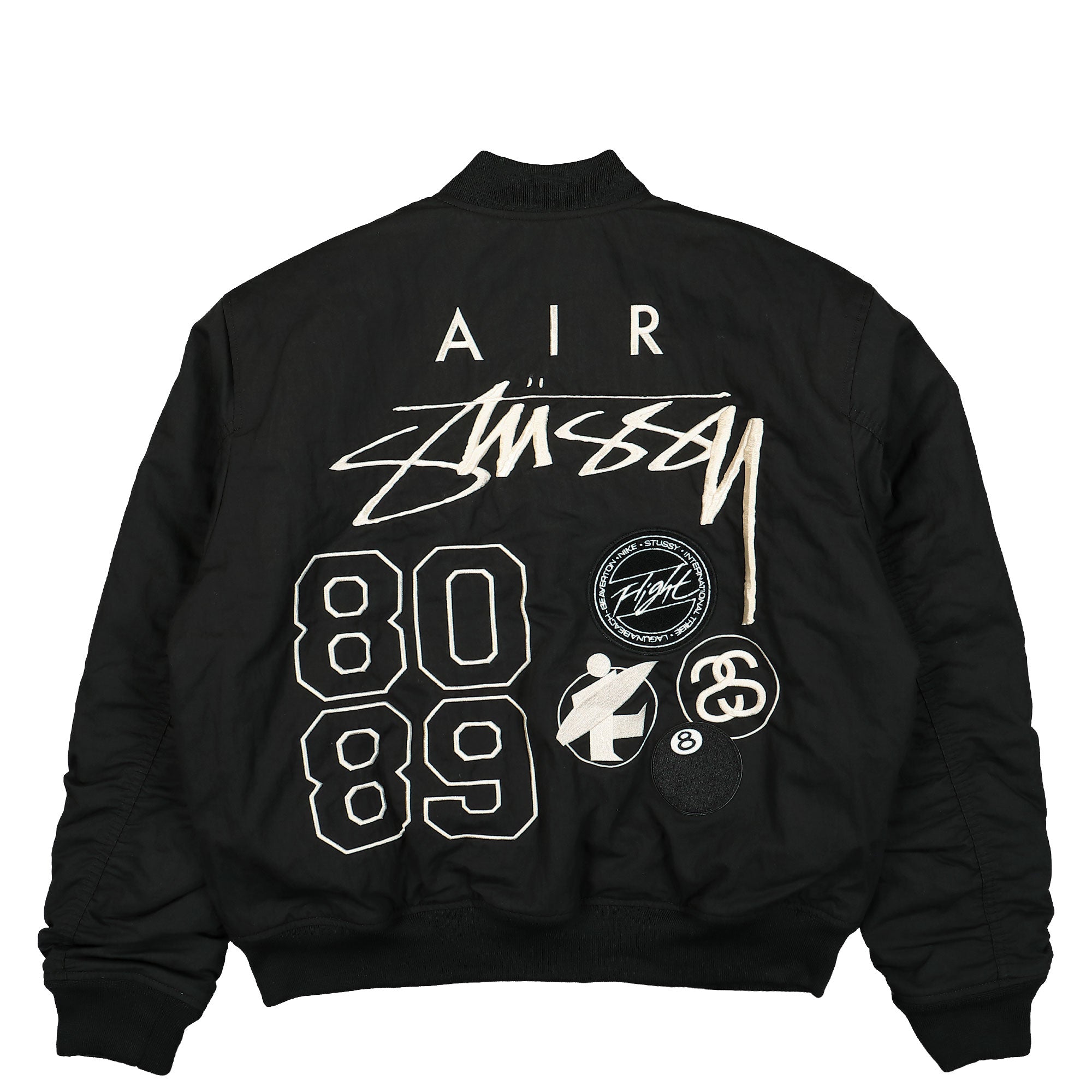 Nike Stussy x Nike Reversible Jacket Black / Sail / Sail Jackets Material | Overkill