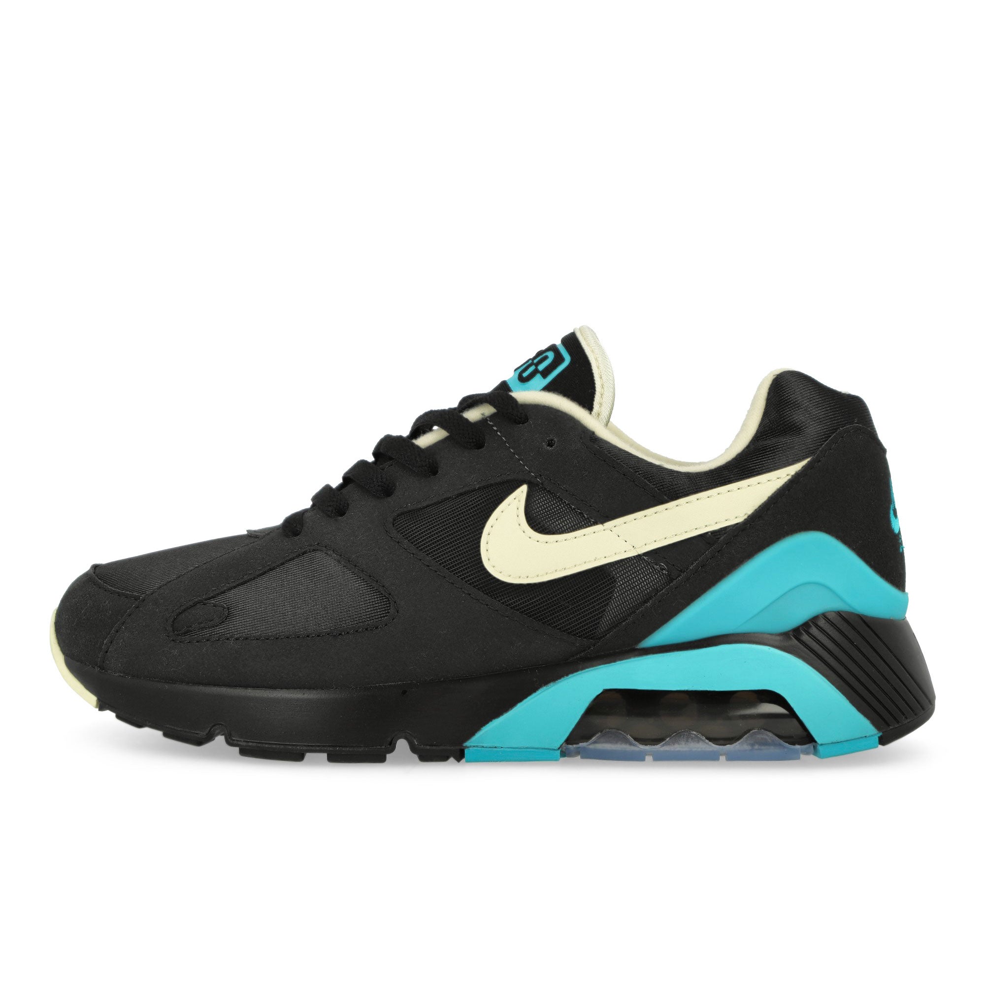 Nike Air 180 Black / Alabaster - Dirty Cactus Low Top Sneakers FJ9259 001 | Overkill
