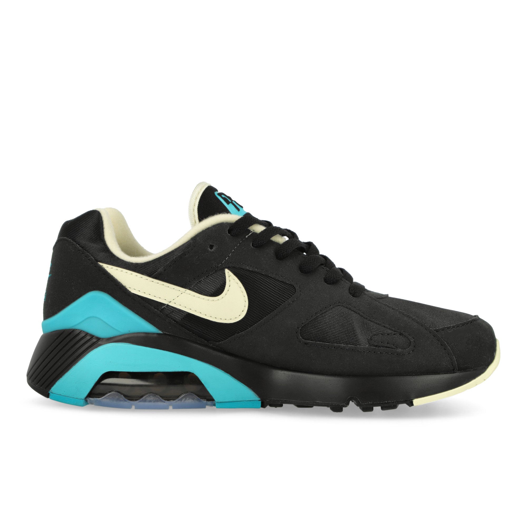 Nike Air 180 Black / Alabaster - Dirty Cactus Low Top Sneakers Silhouette | Overkill