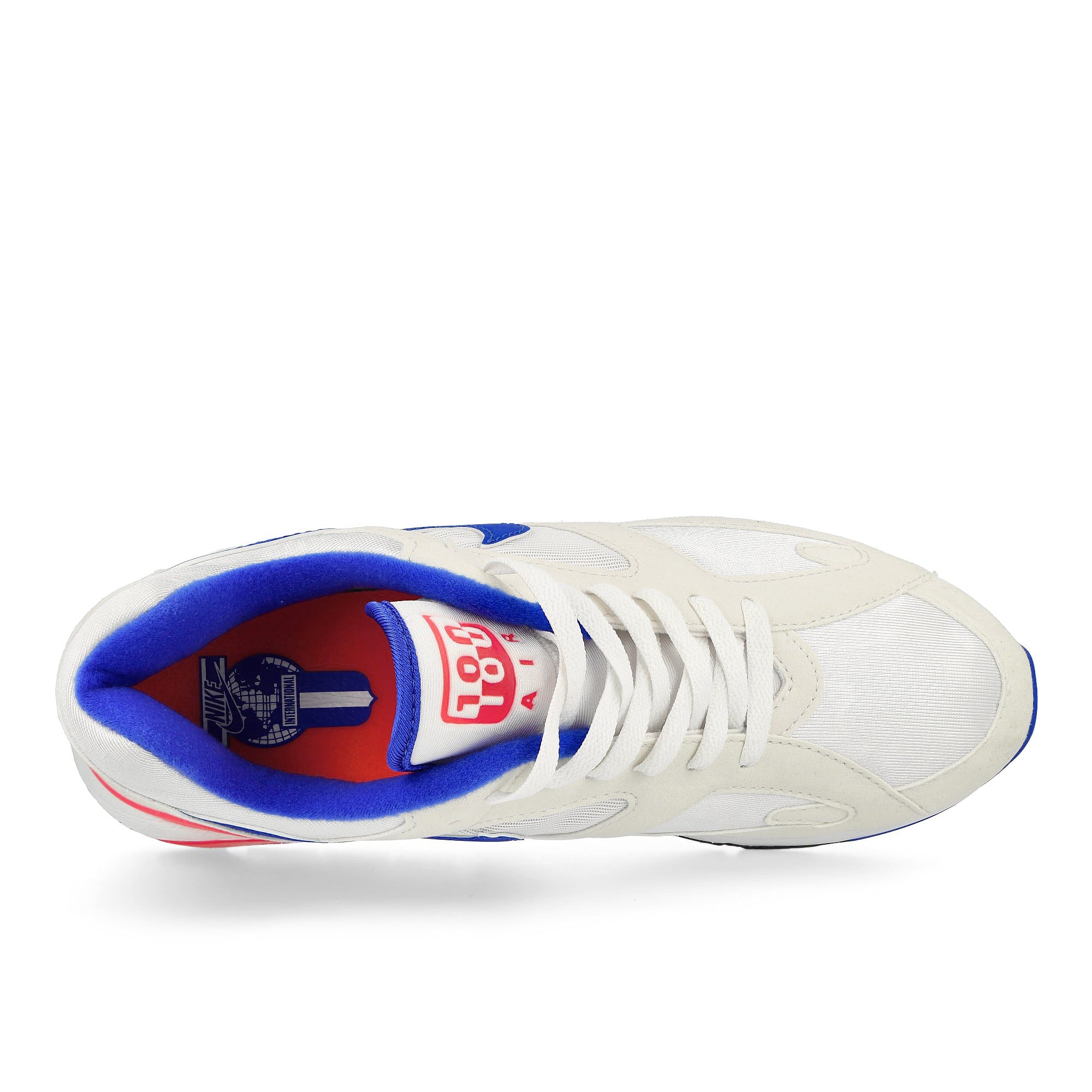 Nike Air 180 White / Ultramarine - Solar Red - Black Low Top Sneakers Detailfoto | Overkill