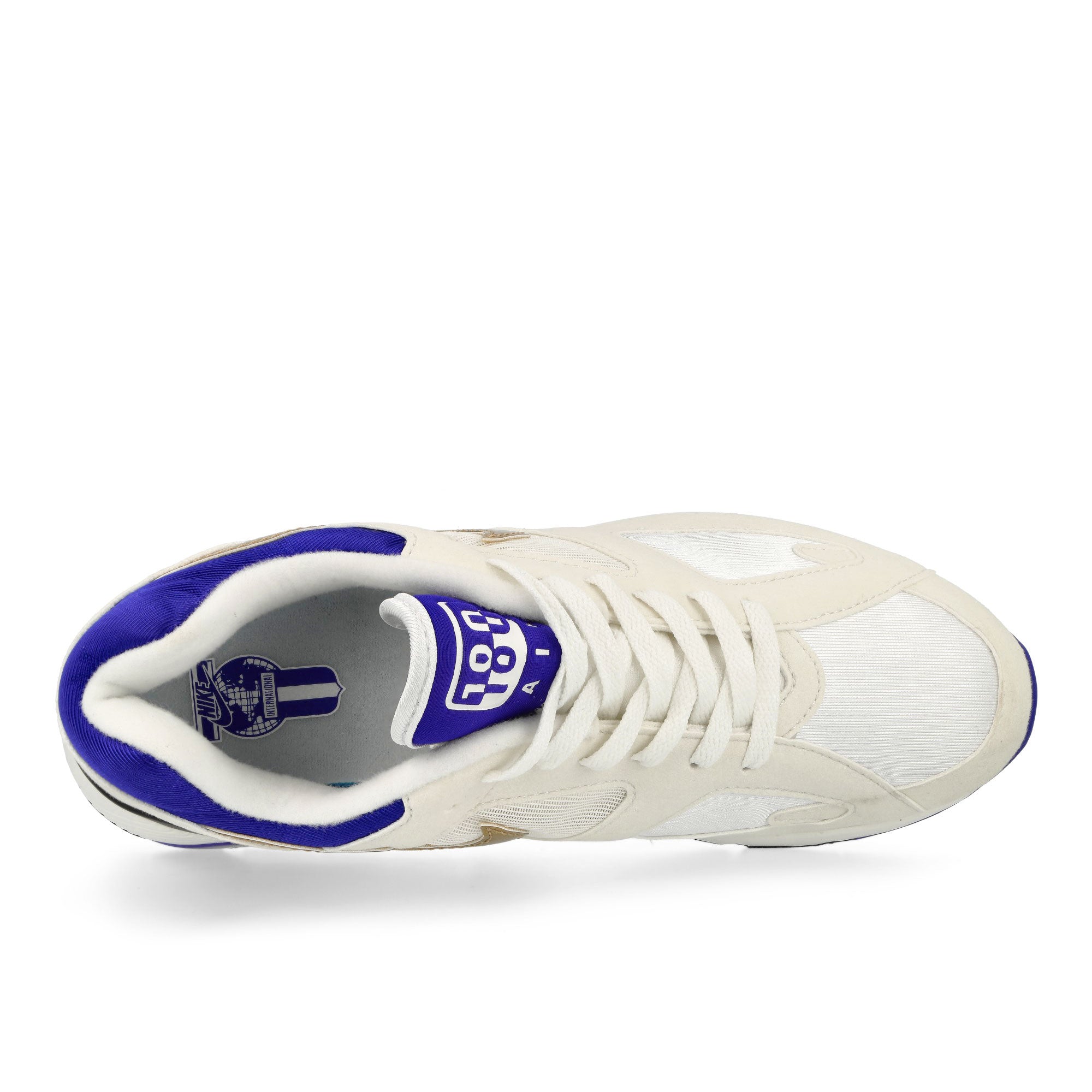 Nike Air 180 Summit White / Metallic Gold - Concord - Black Low Top Sneakers Detailfoto | Overkill