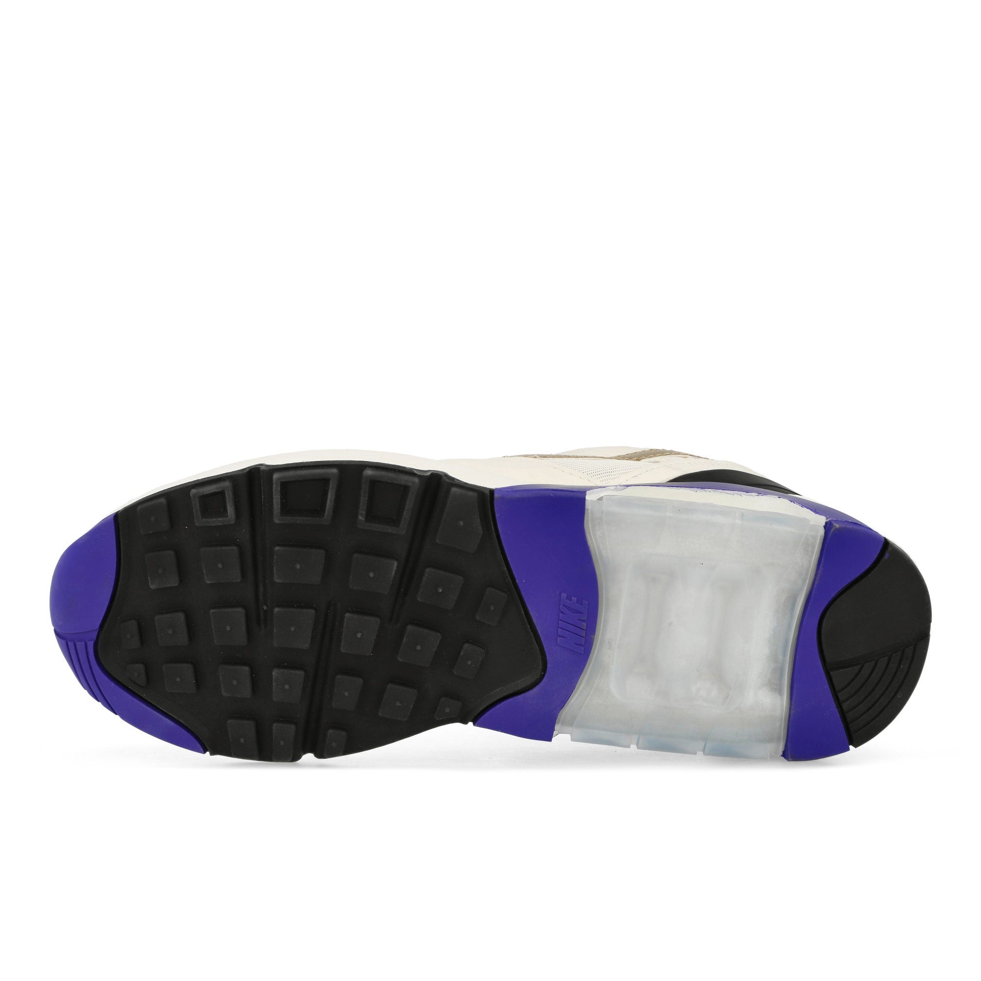 Nike Air 180 Summit White / Metallic Gold - Concord - Black Low Top Sneakers Detail View 1 | Overkill