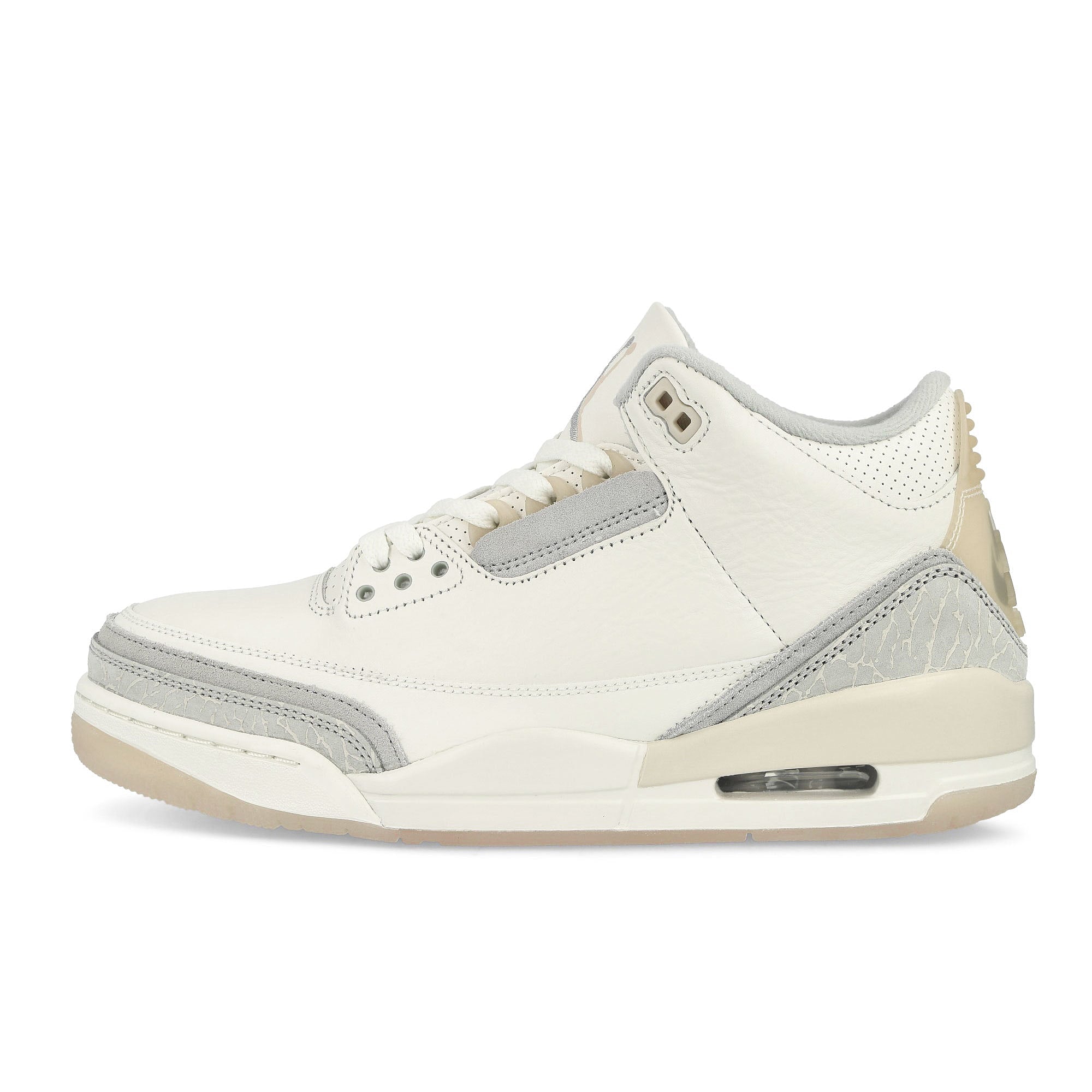 Jordan Air Jordan 3 Retro Ivory / Grey Mist - Cream Mid Top Sneakers FJ9479 100 | Overkill