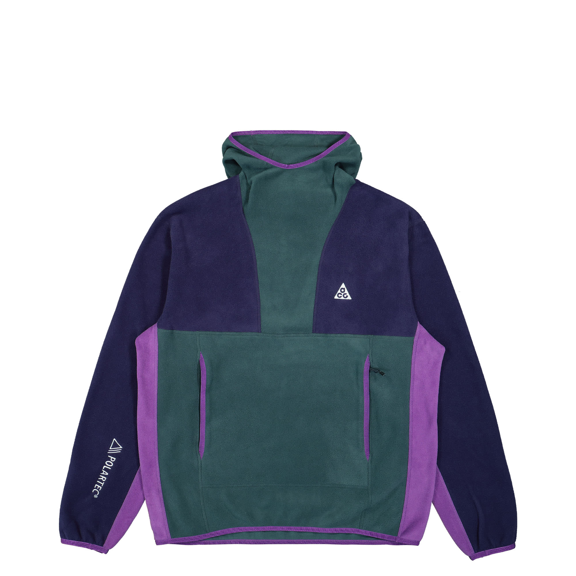 Nike ACG Wolf Tree Pullover Hoodie Deep Jungle / Purple Ink / Summit White Hoodies FN0370 328 | Overkill