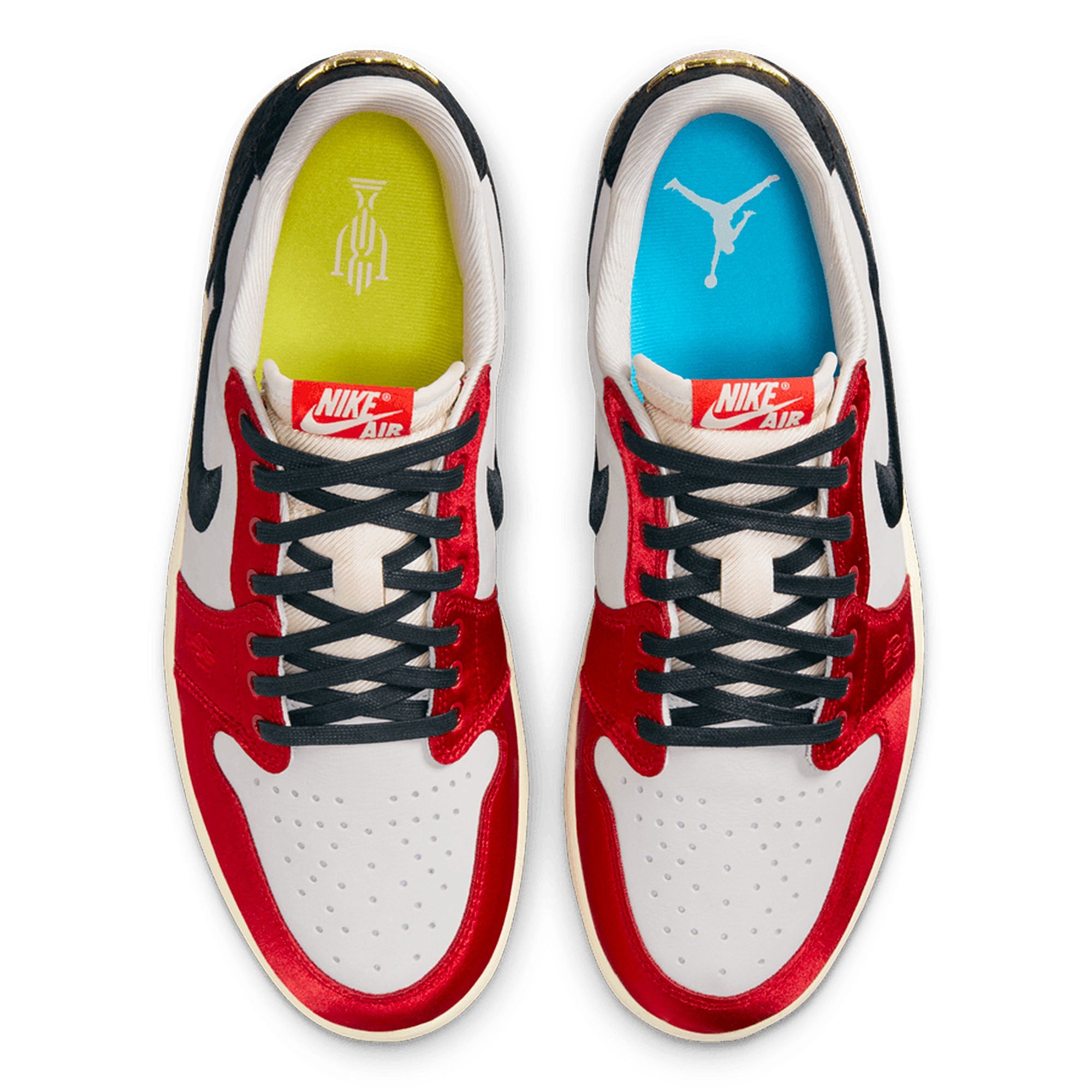 Jordan 1 Retro Low OG SP Sail / Black - Varsity Red - Muslin Detail view 2 | Overkill