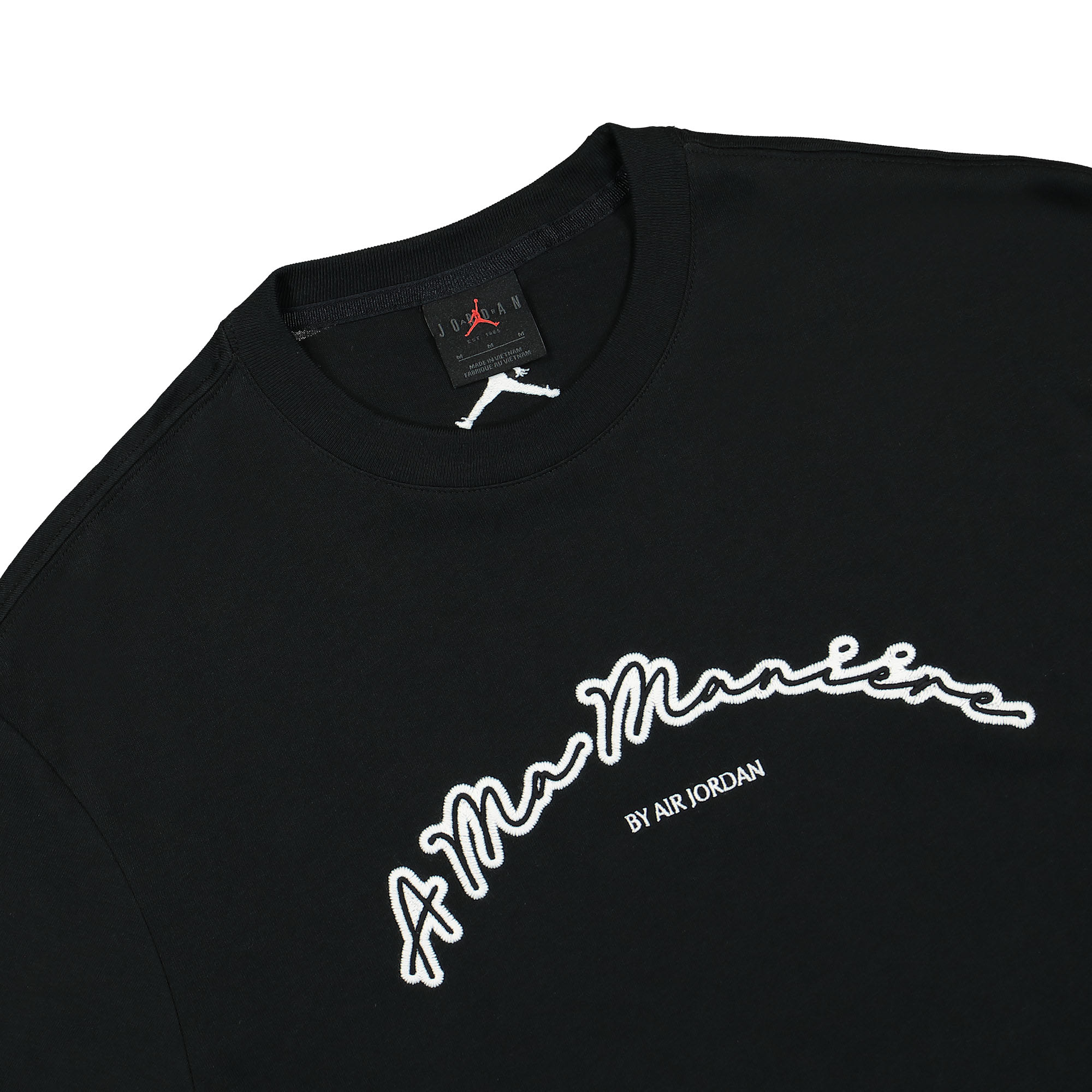 Jordan A Ma Maniere x Jordan SS Tee Black T-Shirts Close-up | Overkill