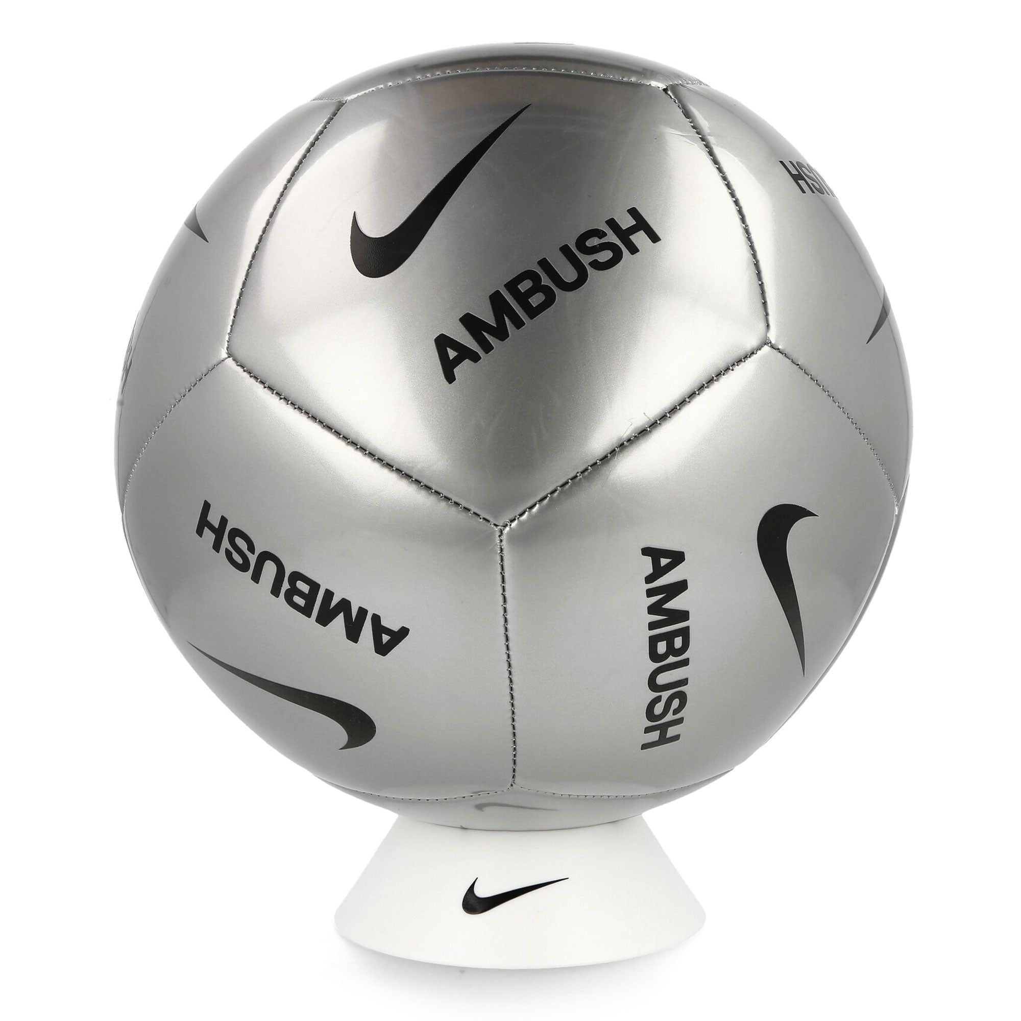 Nike Pitch Soccer Ball Metallic Silver / Black Other Sports Equipment FN1583 095 | Overkill