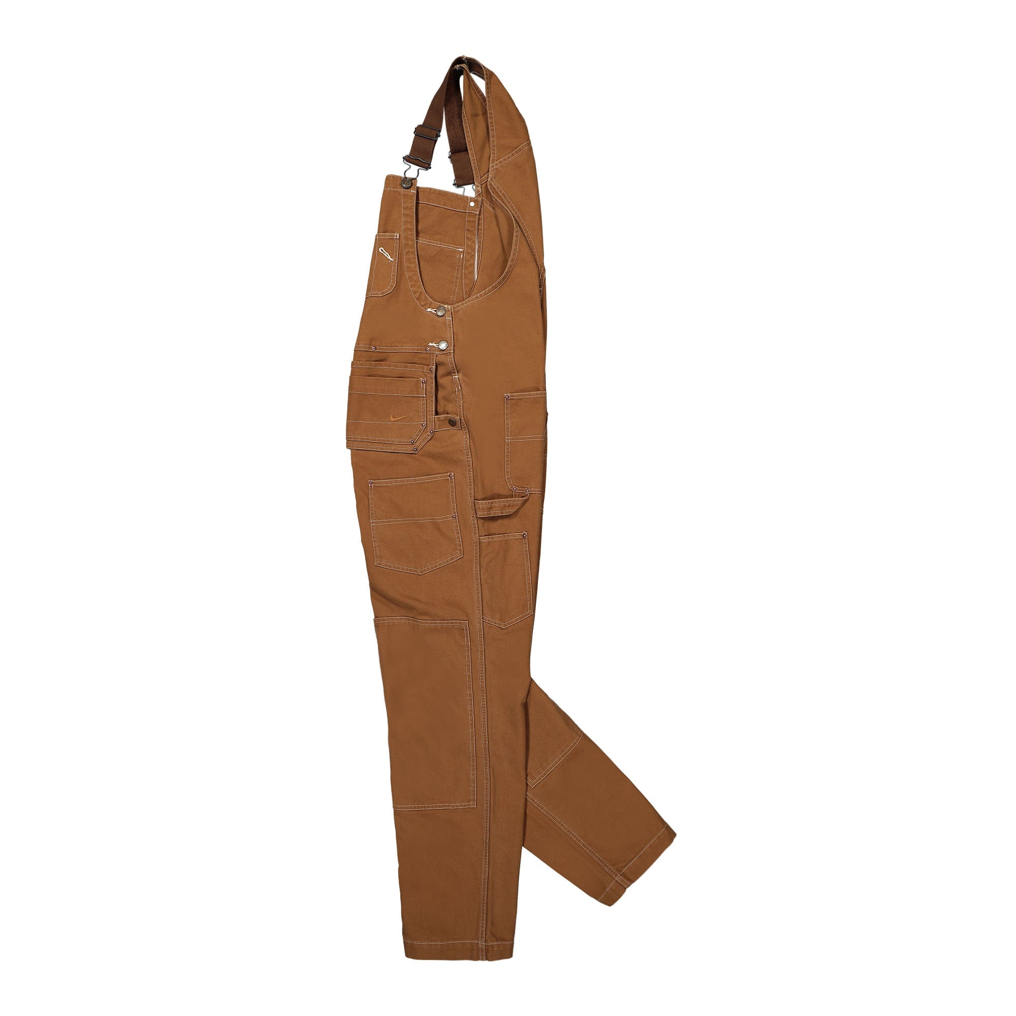Nike Life Carpenter Overall Light British Tan / Cacao Wow Overalls Close-up | Overkill